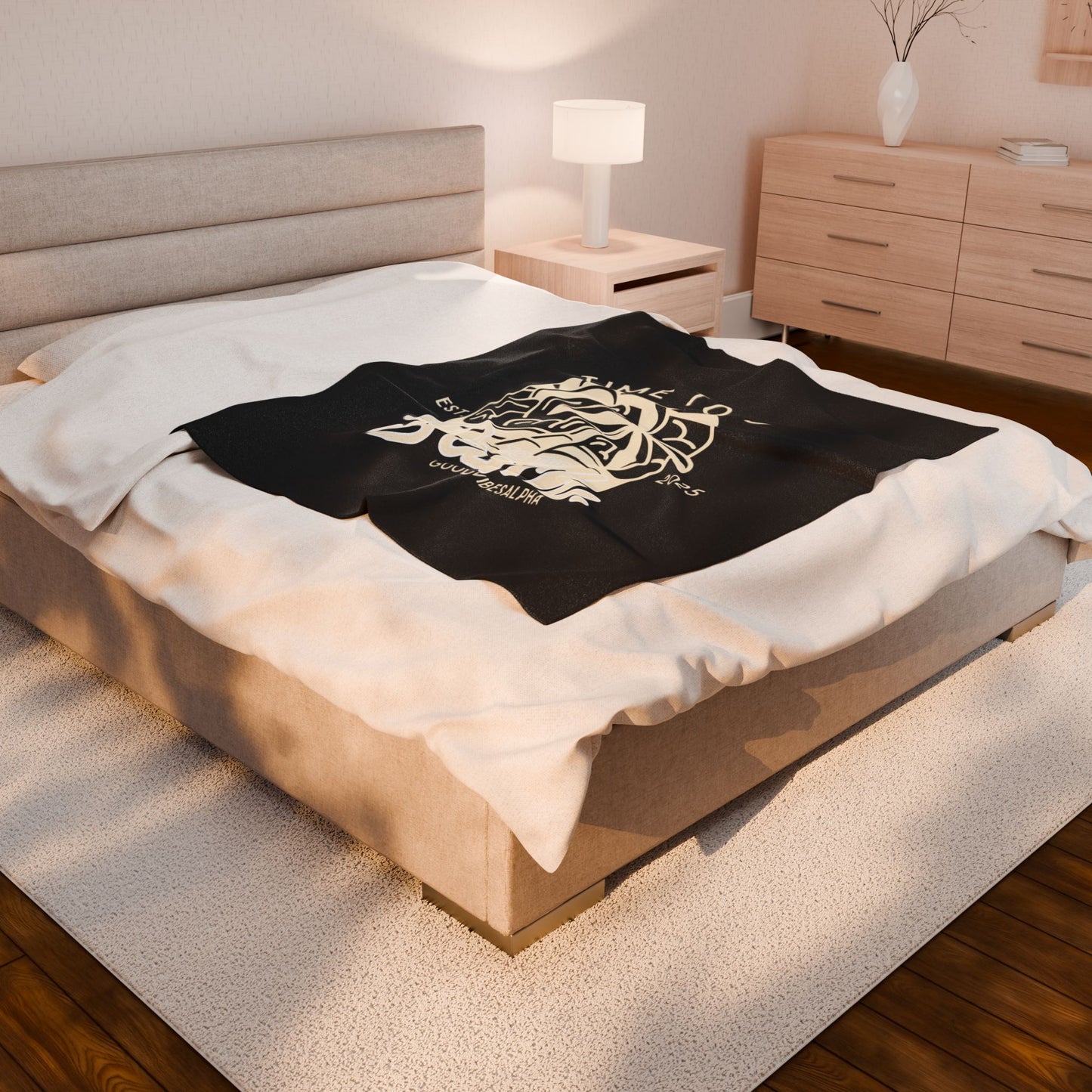 Beach Time Plush Blanket (IOB) | Cozy Home Decor, Relaxation Blanket