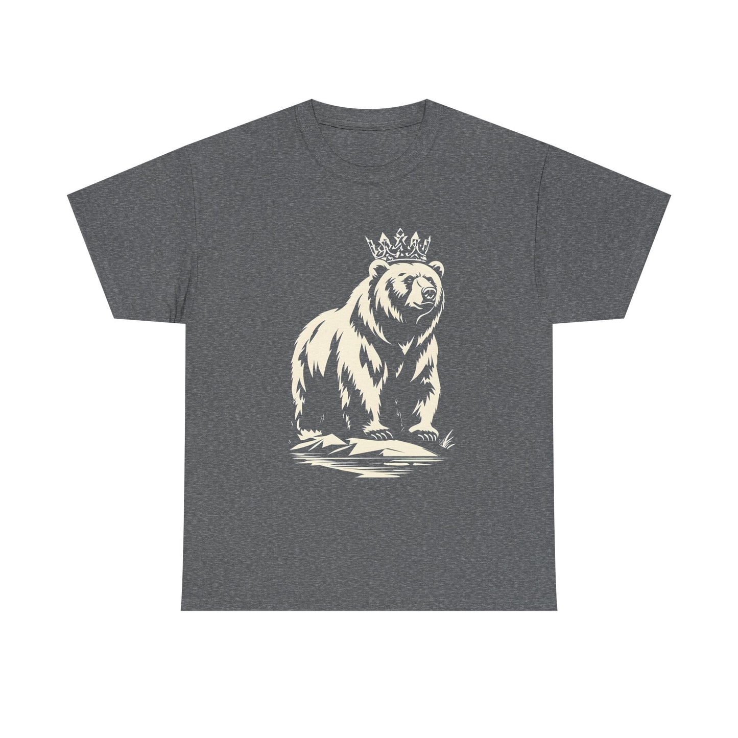 GVA Unisex Heavy Cotton T-Shirt – Durable, Soft Fabric, Everyday Casual Wear