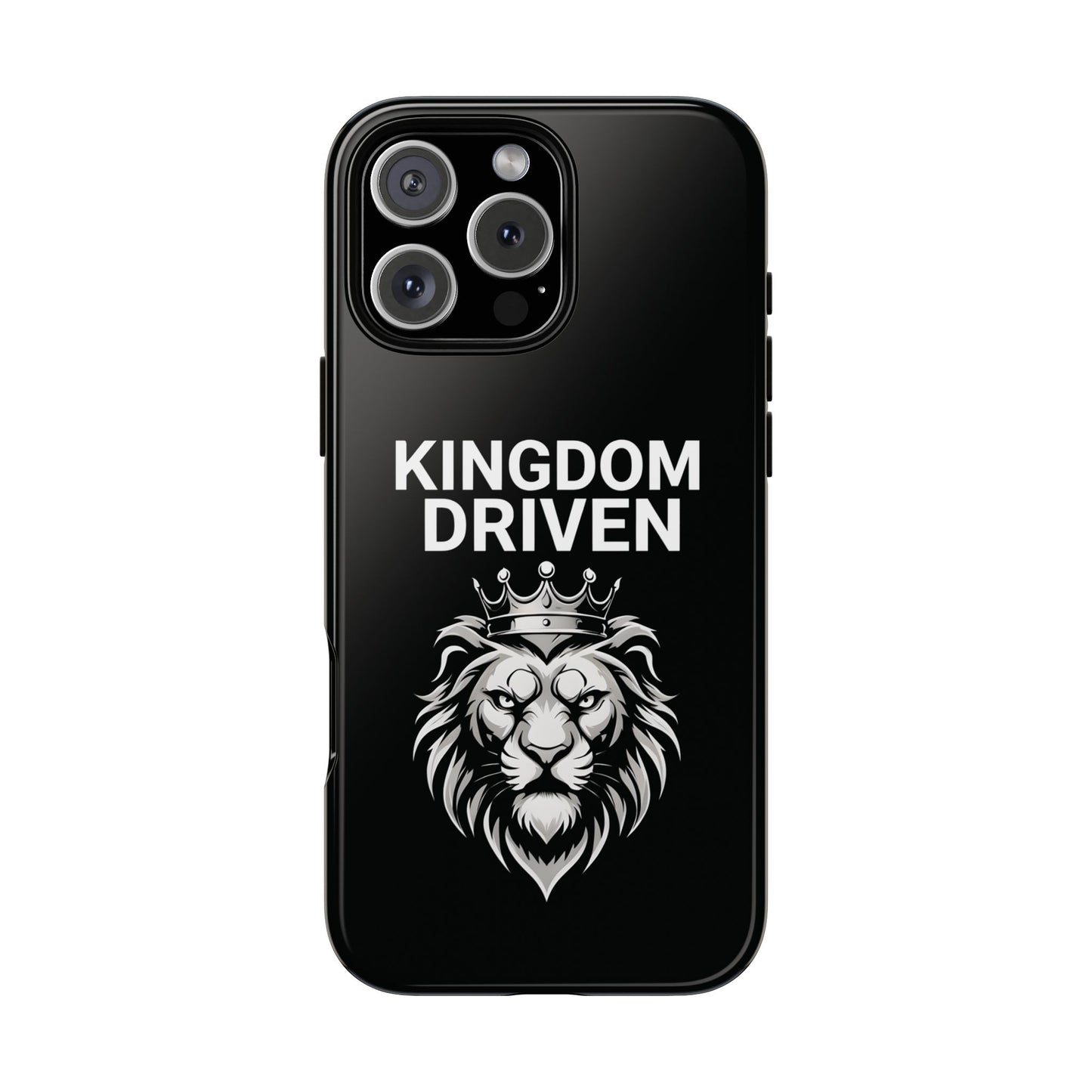 Kingdom Driven Phone Case - Royal Lion Design for iPhone 12 to iPhone 16