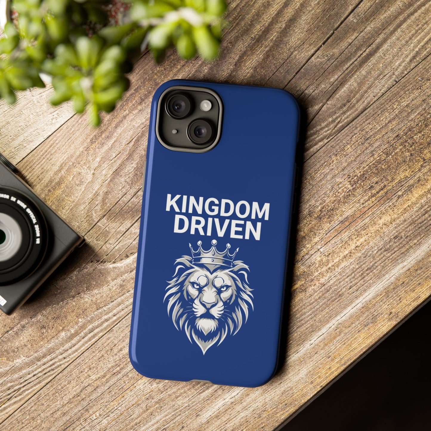 Kingdom Driven Phone Case - Royal Lion Design for iPhone 12 to iPhone 16