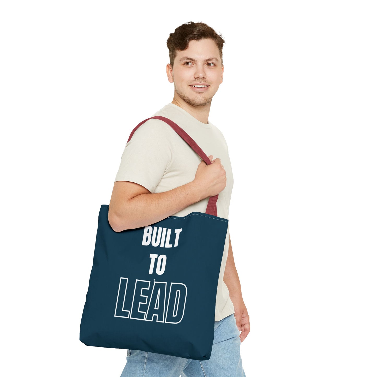 Built to Lead Durable Everyday Tote Bag – Spacious, Lightweight & Versatile for Work, Gym & Travel