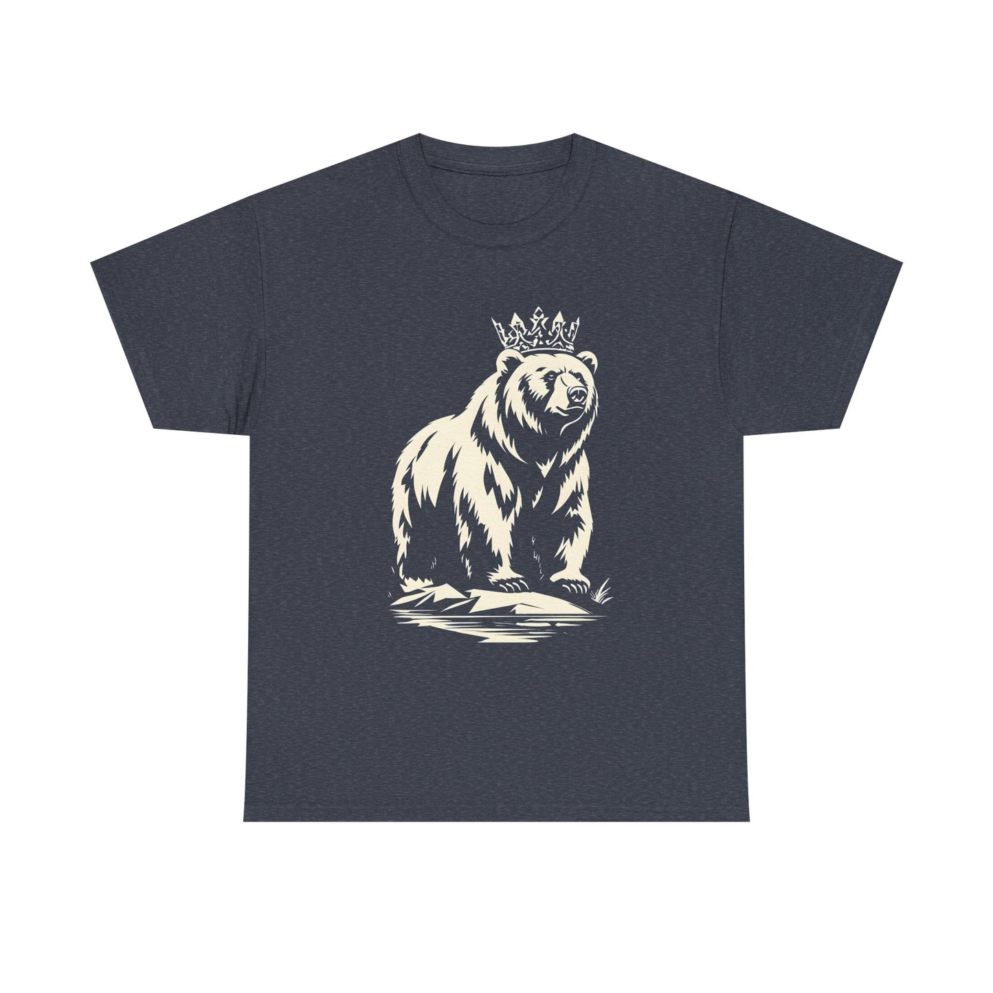 GVA Unisex Heavy Cotton T-Shirt – Durable, Soft Fabric, Everyday Casual Wear