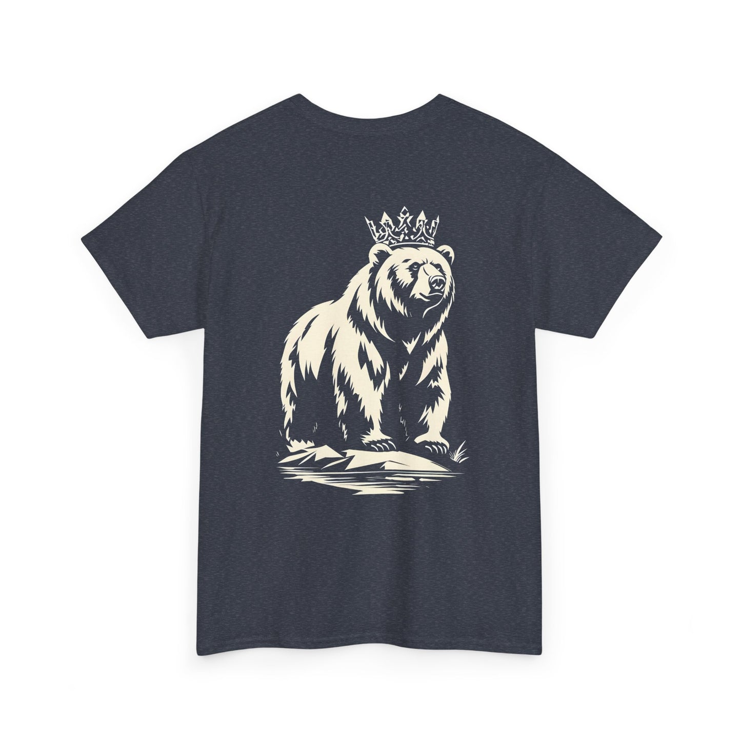 GVA Unisex Heavy Cotton T-Shirt – Durable, Soft Fabric, Everyday Casual Wear