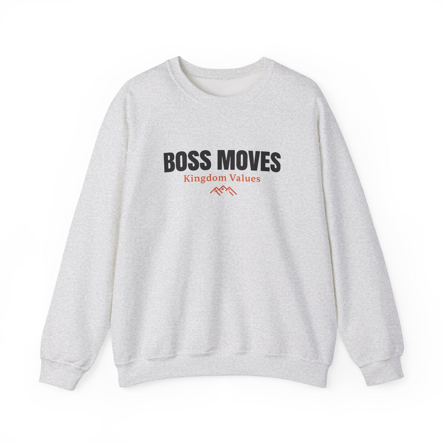 Boss Moves Crewneck Sweatshirt – Soft & Cozy Unisex Pullover for Casual & Streetwear Style