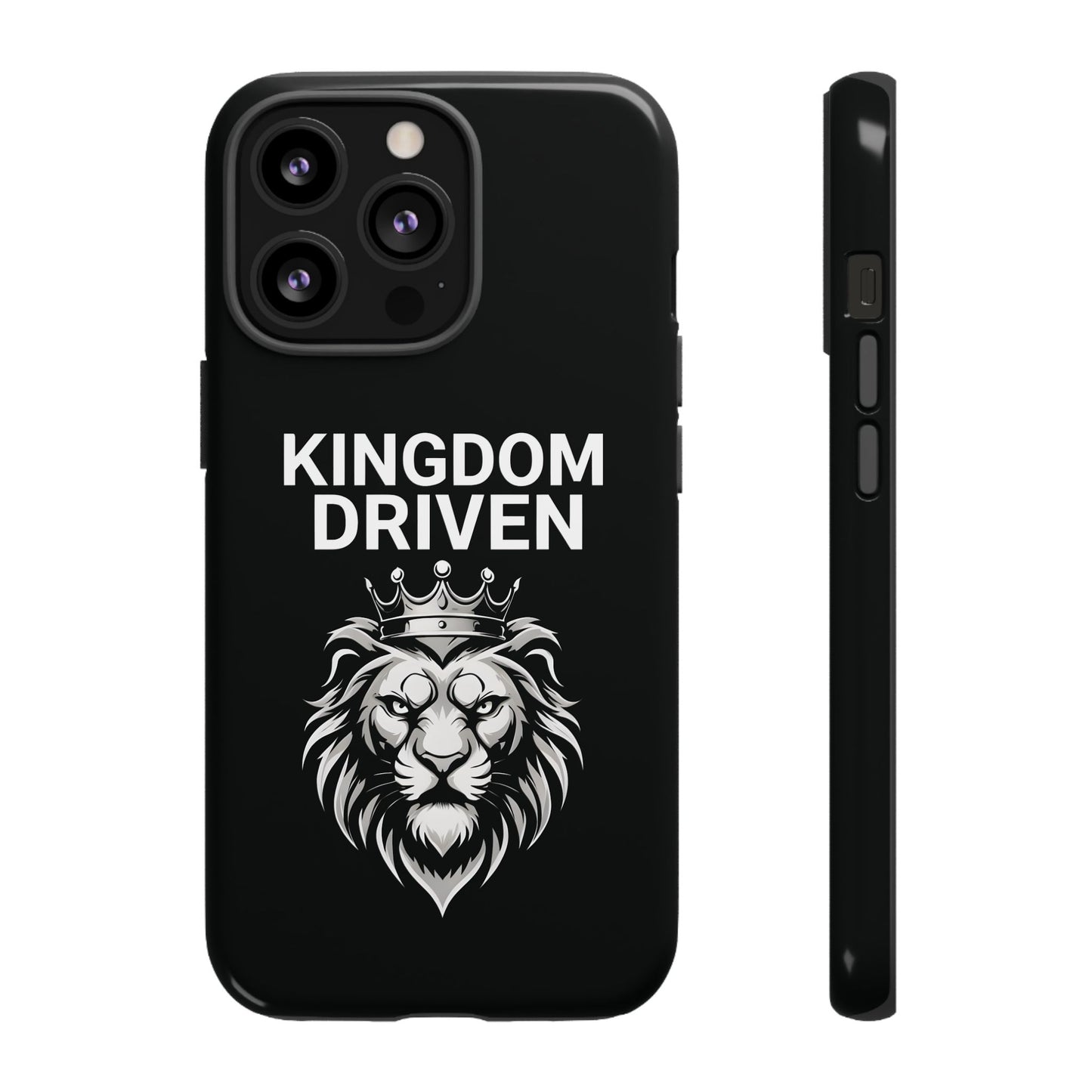 Kingdom Driven Phone Case - Royal Lion Design for iPhone 12 to iPhone 16