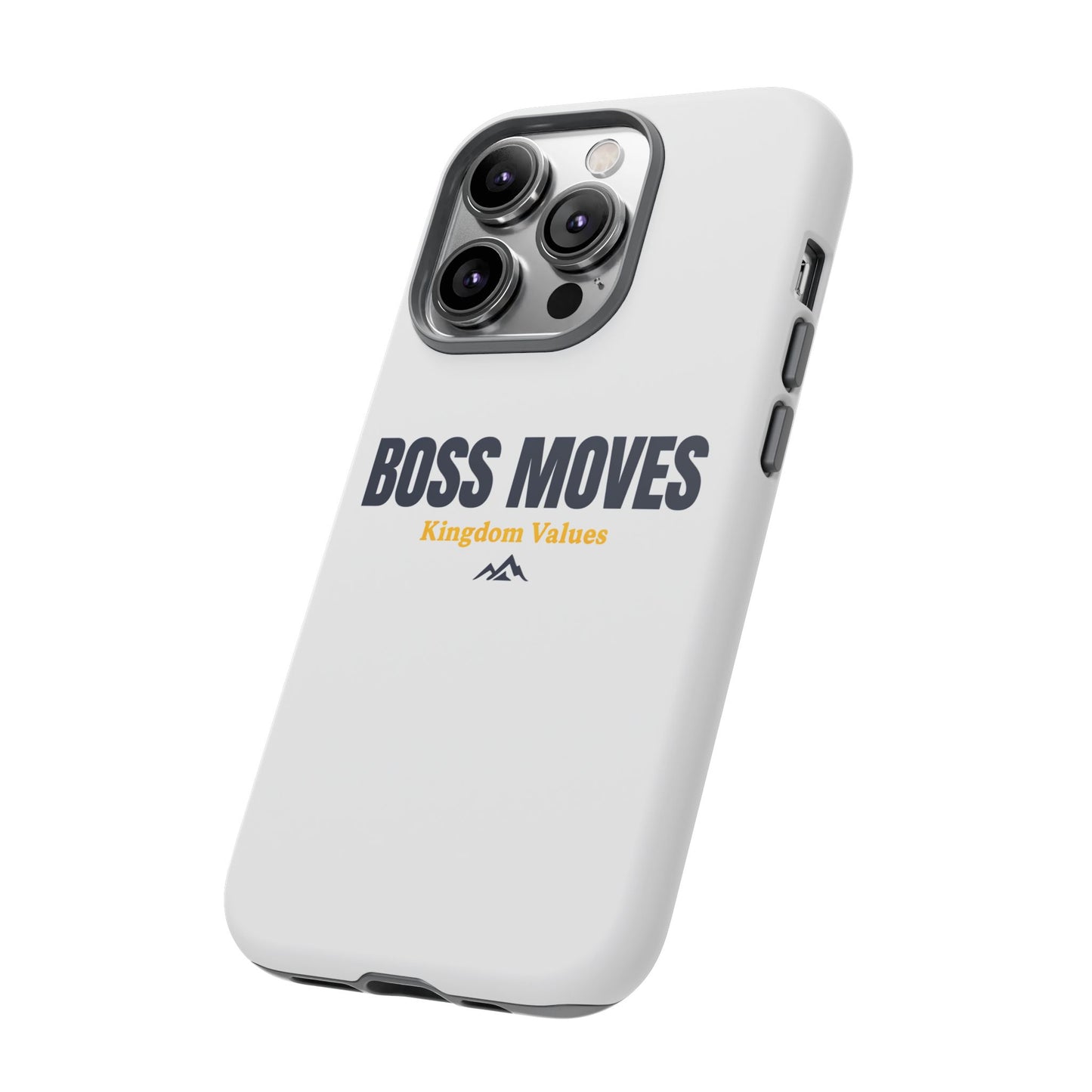 Boss Moves Phone Case - Kingdom Values Design for iPhone 12 to iPhone 16