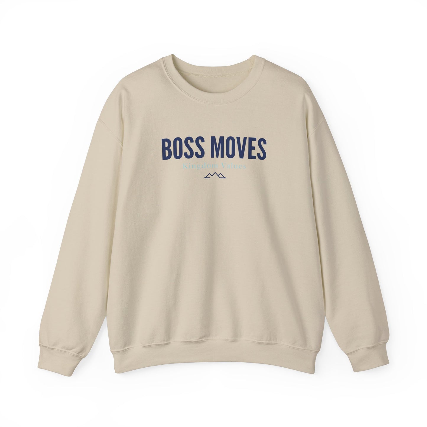 Boss Moves Crewneck Sweatshirt – Soft & Cozy Unisex Pullover for Casual & Streetwear Style