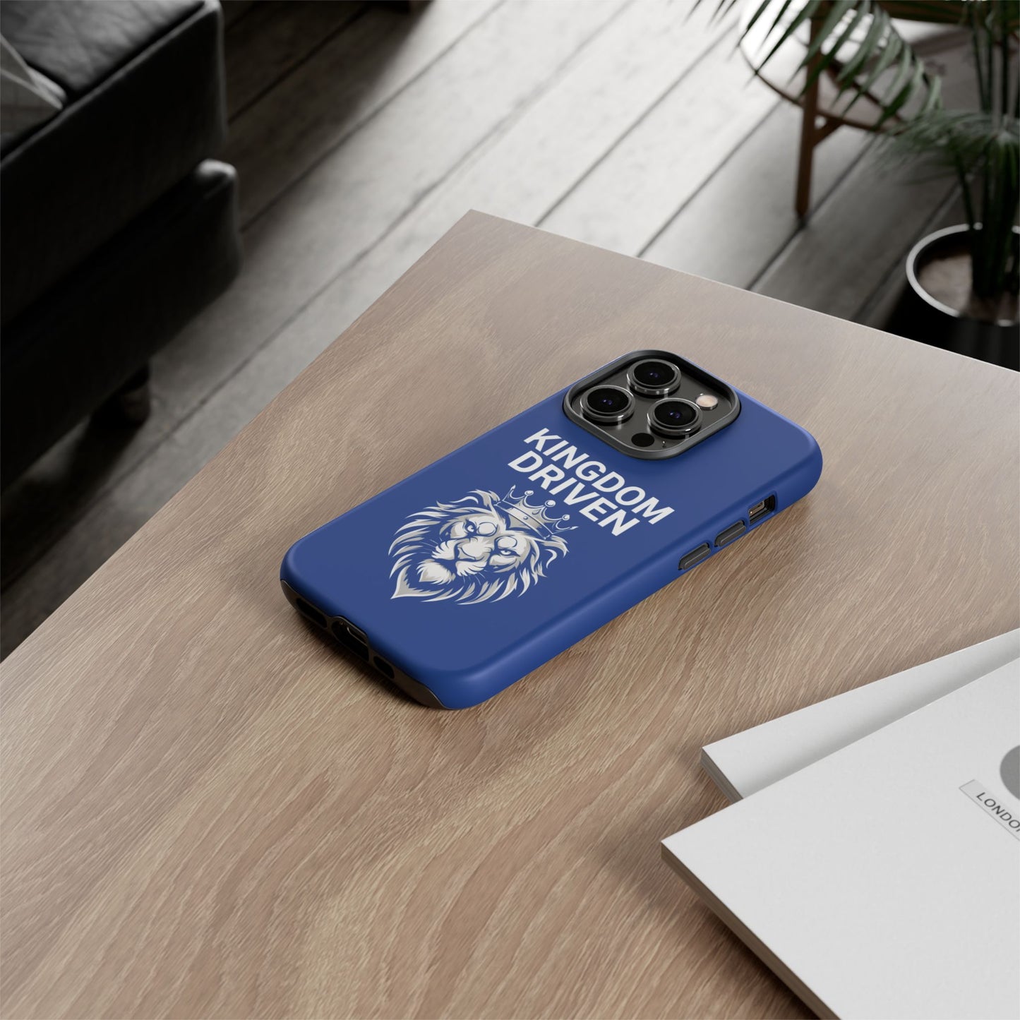Kingdom Driven Phone Case - Royal Lion Design for iPhone 12 to iPhone 16