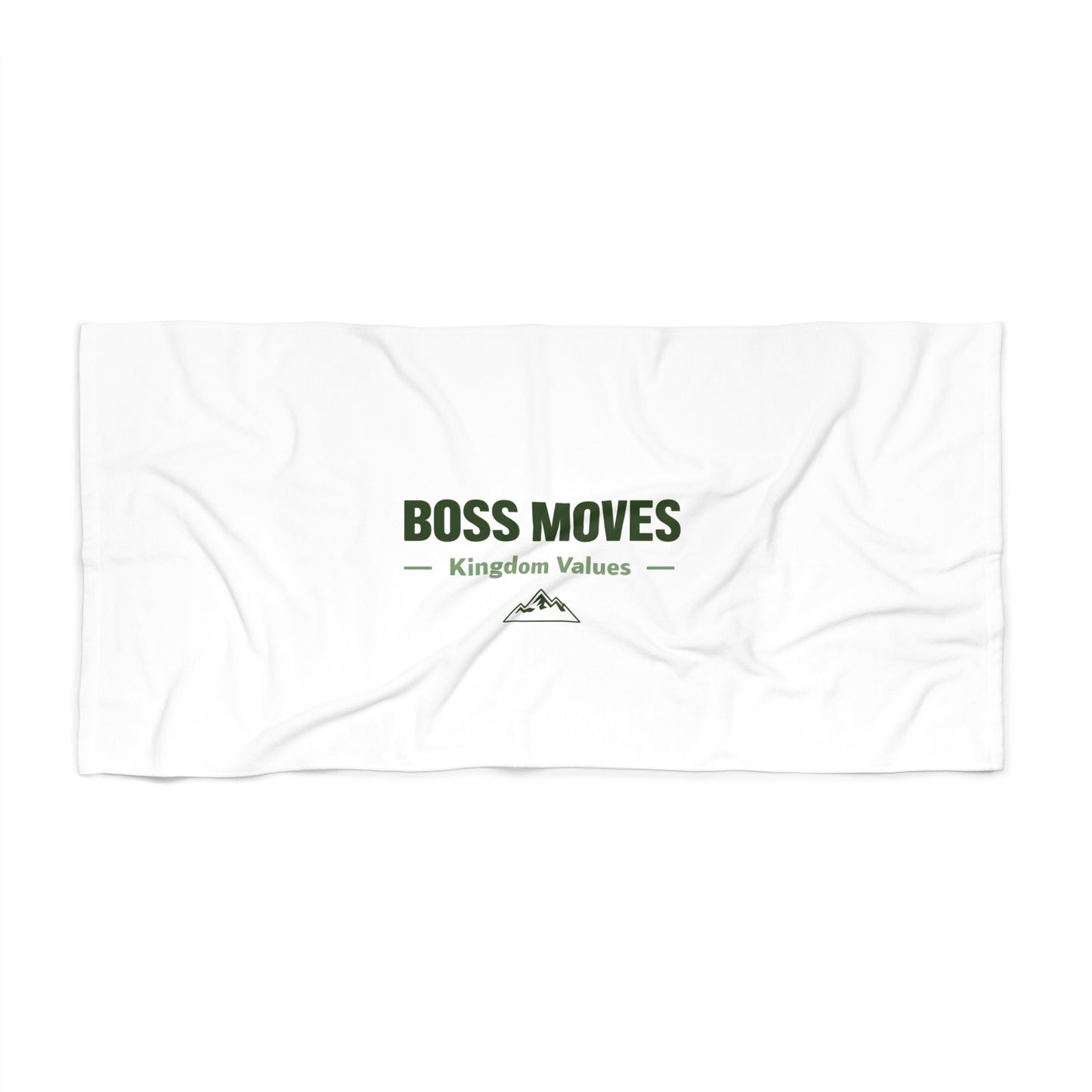 Boss Moves Beach Towel – Soft & Absorbent Towel for Pool, Travel, and Outdoor Use