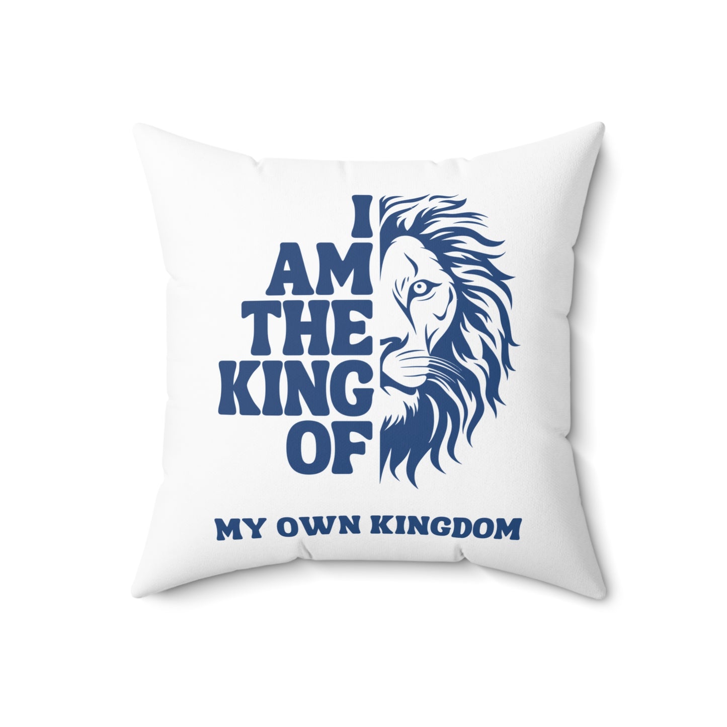King Design Soft & Durable Square Pillow – Plush Polyester Cushion for Home & Office Decor