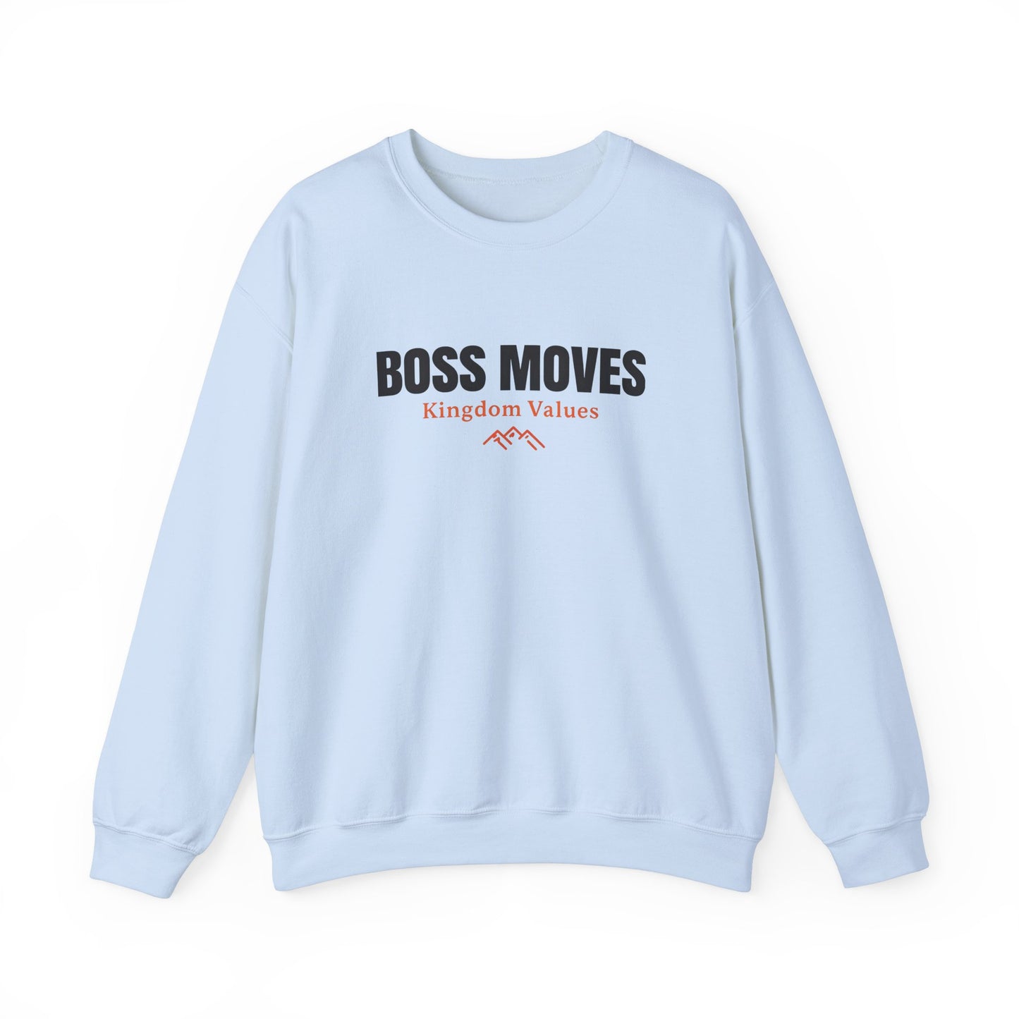 Boss Moves Crewneck Sweatshirt – Soft & Cozy Unisex Pullover for Casual & Streetwear Style