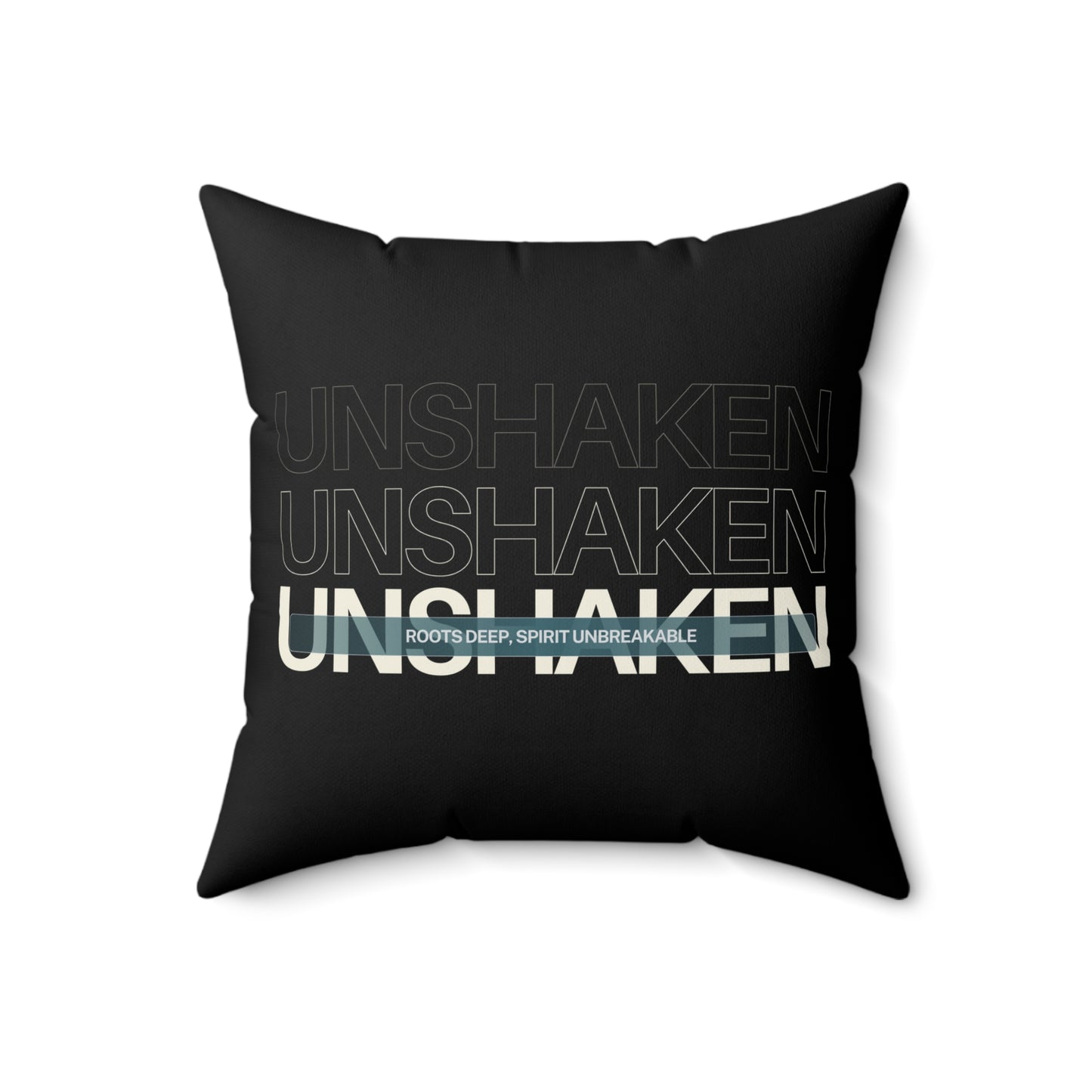Unshaken Soft & Durable Square Pillow – Plush Polyester Cushion for Home & Office Decor