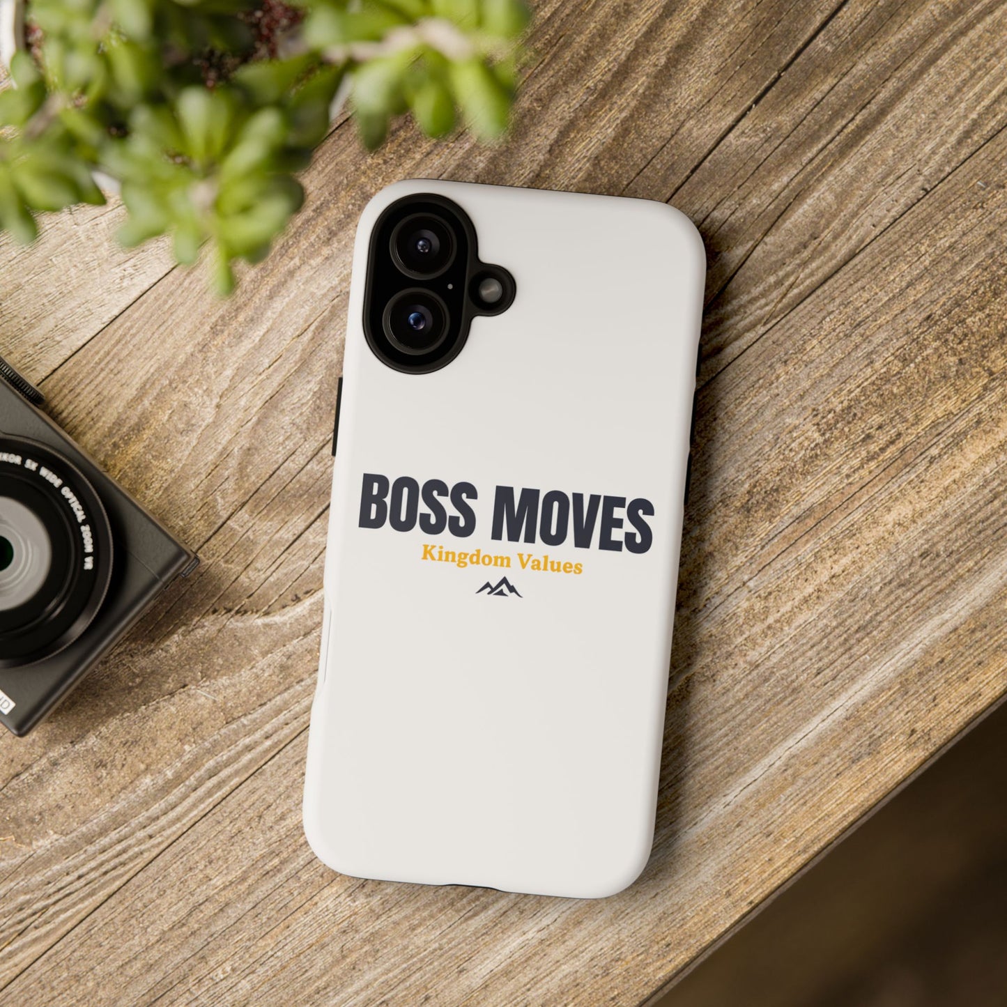 Boss Moves Phone Case - Kingdom Values Design for iPhone 12 to iPhone 16