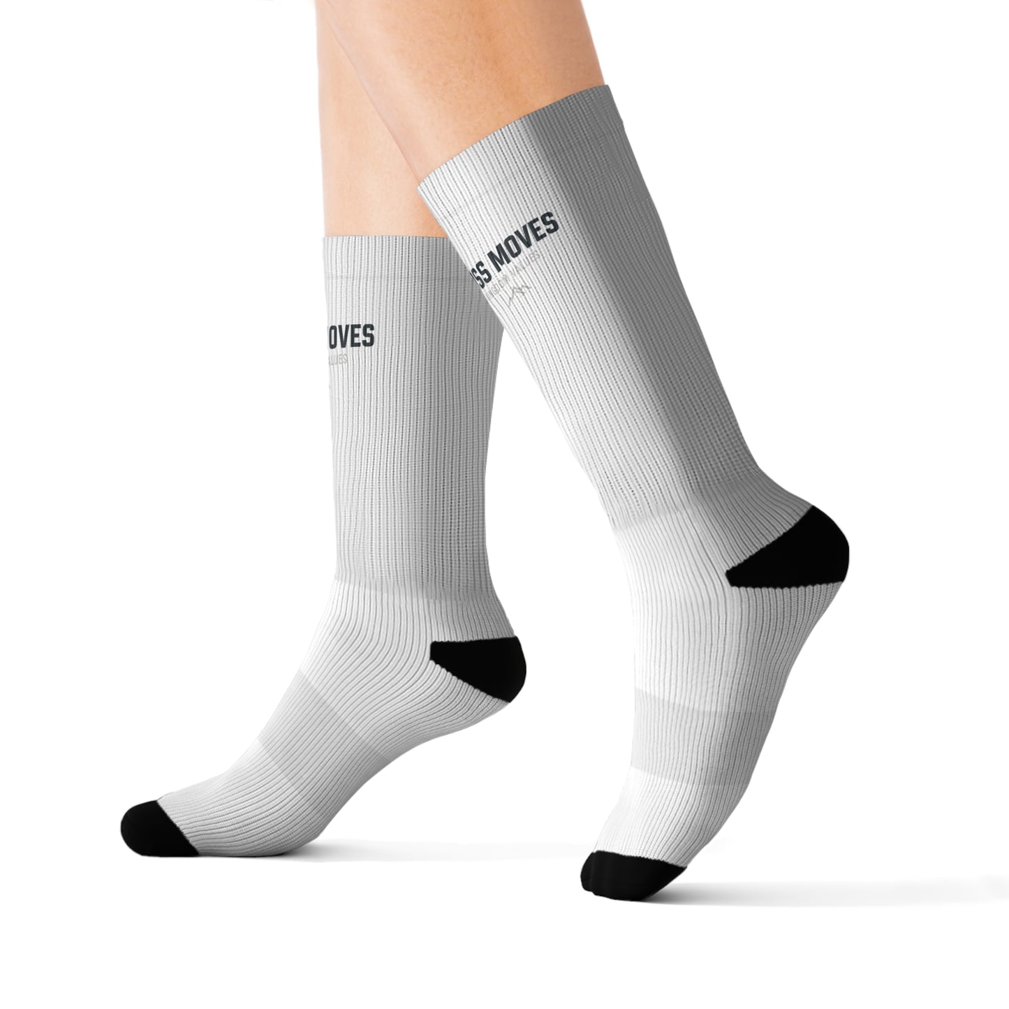 Boss Moves Crew Socks – Comfortable, Breathable Socks for Everyday & Athletic Wear