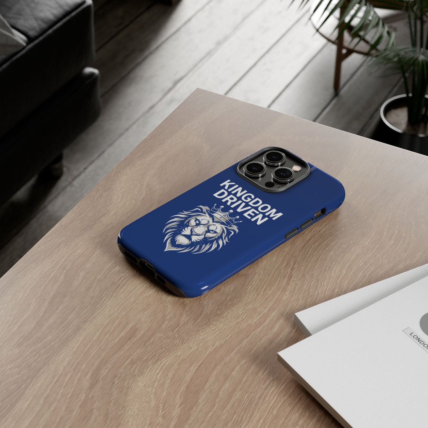 Kingdom Driven Phone Case - Royal Lion Design for iPhone 12 to iPhone 16