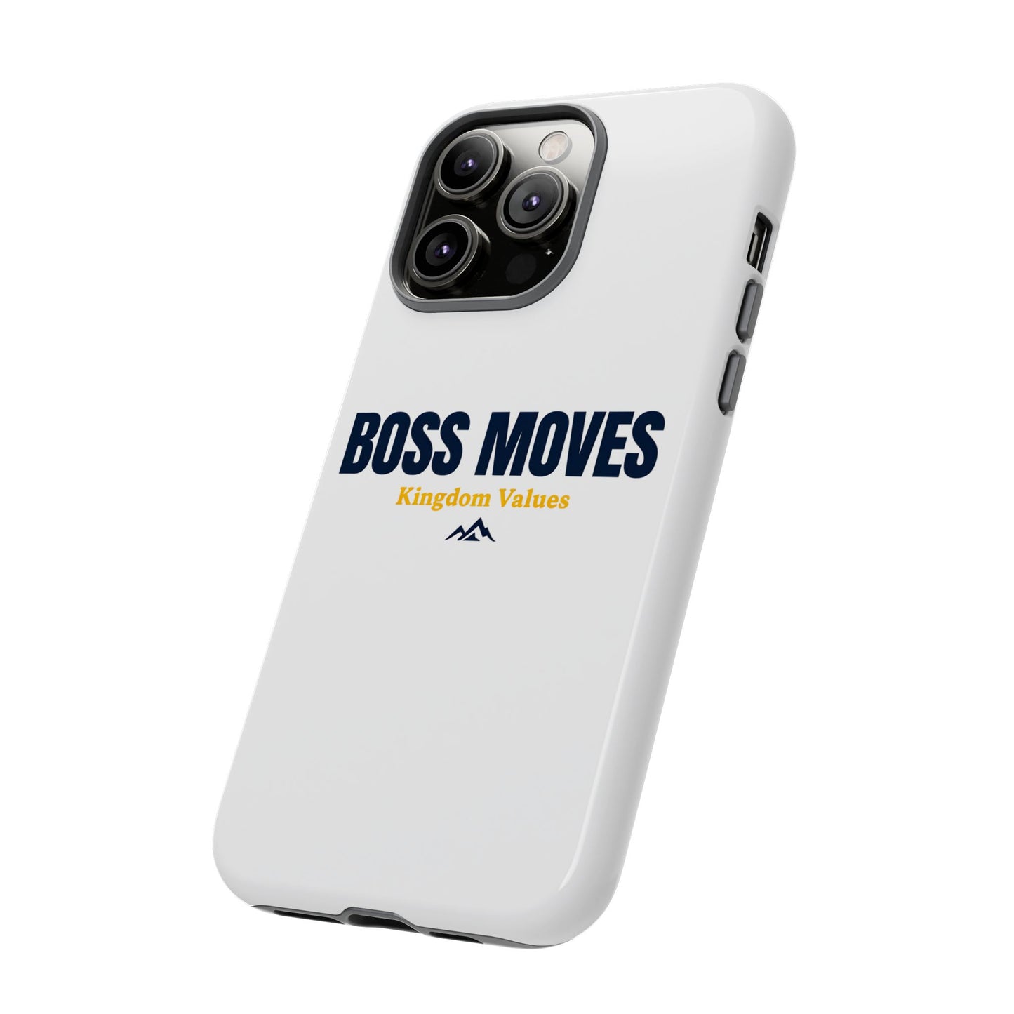 Boss Moves Phone Case - Kingdom Values Design for iPhone 12 to iPhone 16