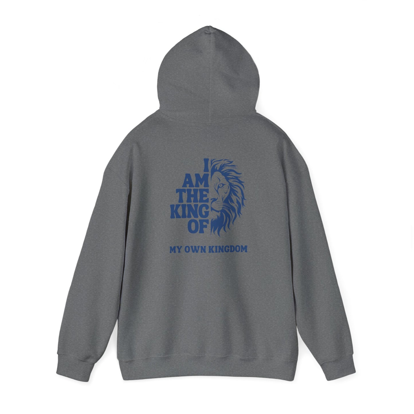 King Design Unisex Heavy Blend Hoodie – Soft Fleece, Warm & Durable for Everyday Wear