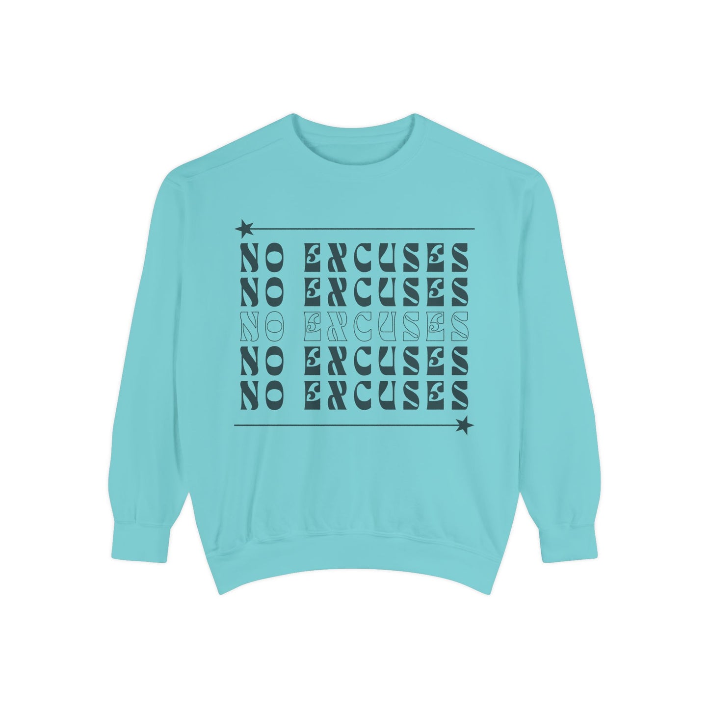 No Excuses Unisex Heavyweight Sweatshirt – Soft, Warm & Durable for Everyday Comfort