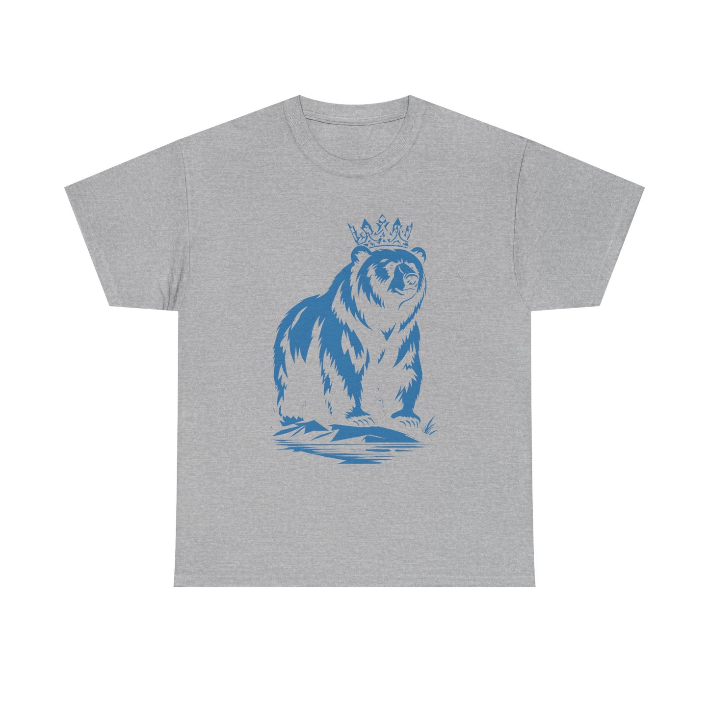 GVA Unisex Heavy Cotton T-Shirt – Durable, Soft Fabric, Everyday Casual Wear