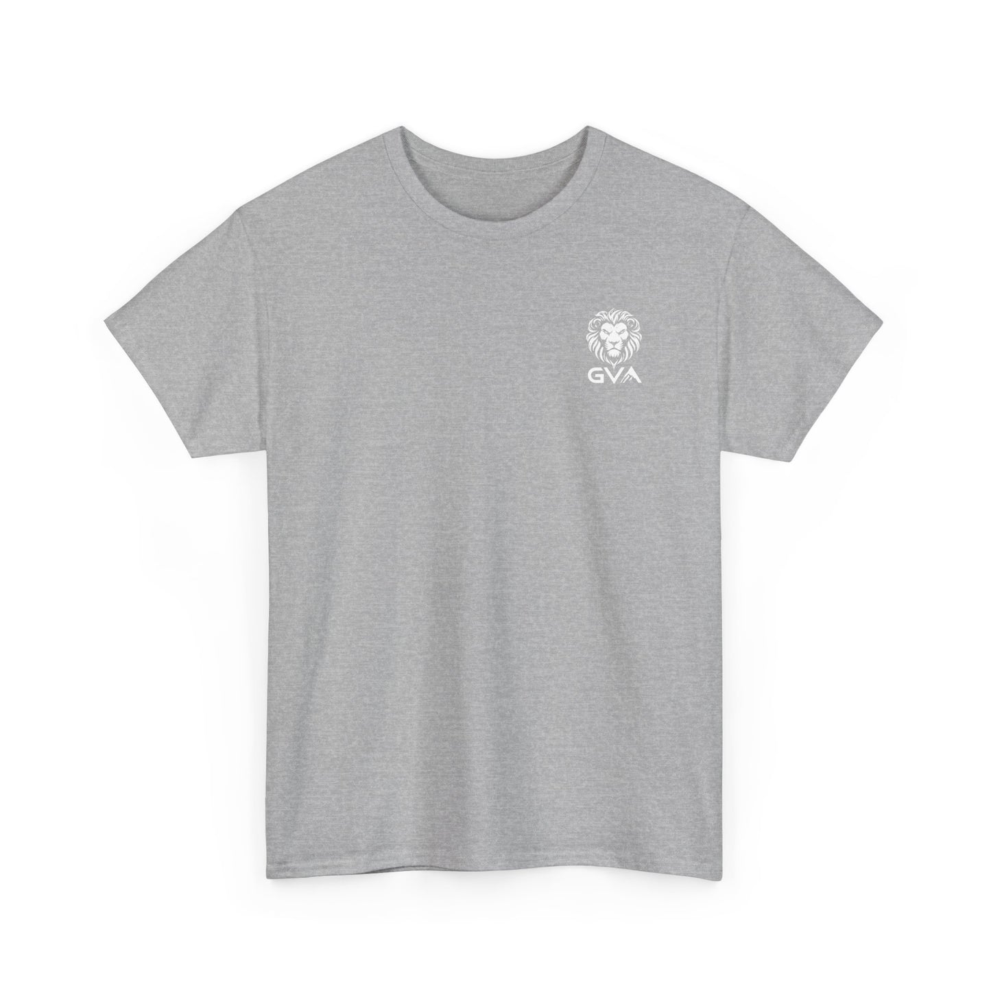 GVA Unisex Heavy Cotton T-Shirt – Durable, Soft Fabric, Everyday Casual Wear