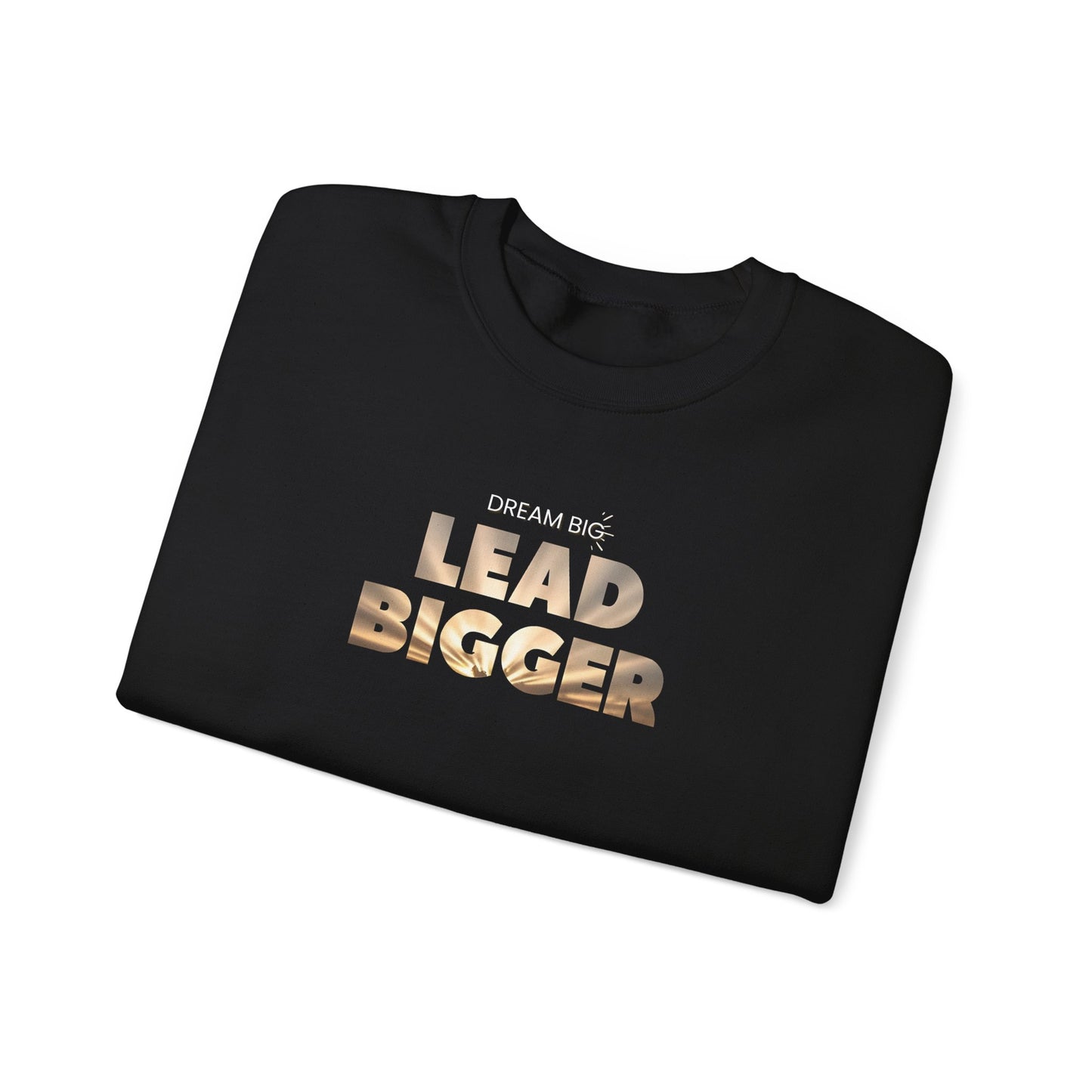 Lead Bigger Crewneck Sweatshirt – Soft Fleece, Comfortable Fit, Everyday Streetwear