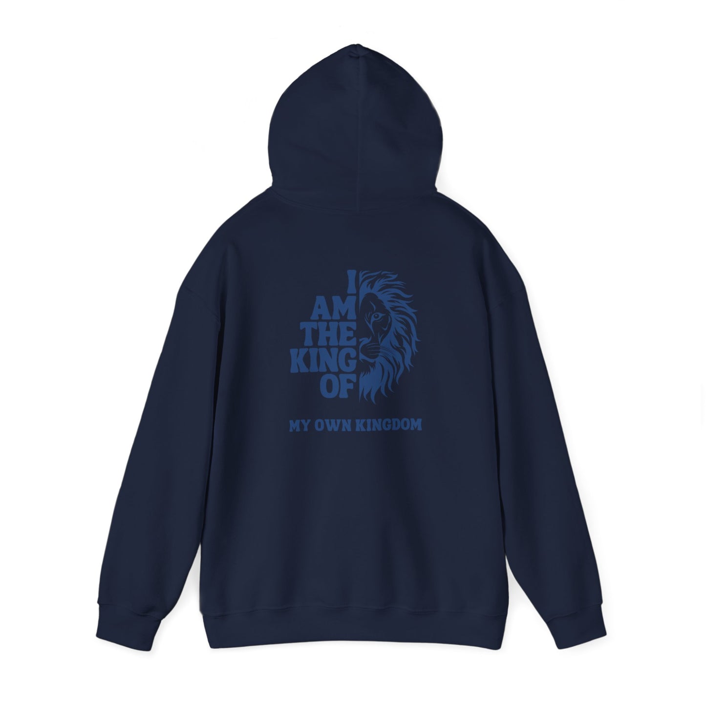 King Design Unisex Heavy Blend Hoodie – Soft Fleece, Warm & Durable for Everyday Wear