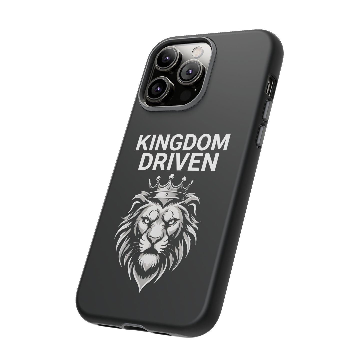Kingdom Driven Phone Case - Royal Lion Design for iPhone 12 to iPhone 16