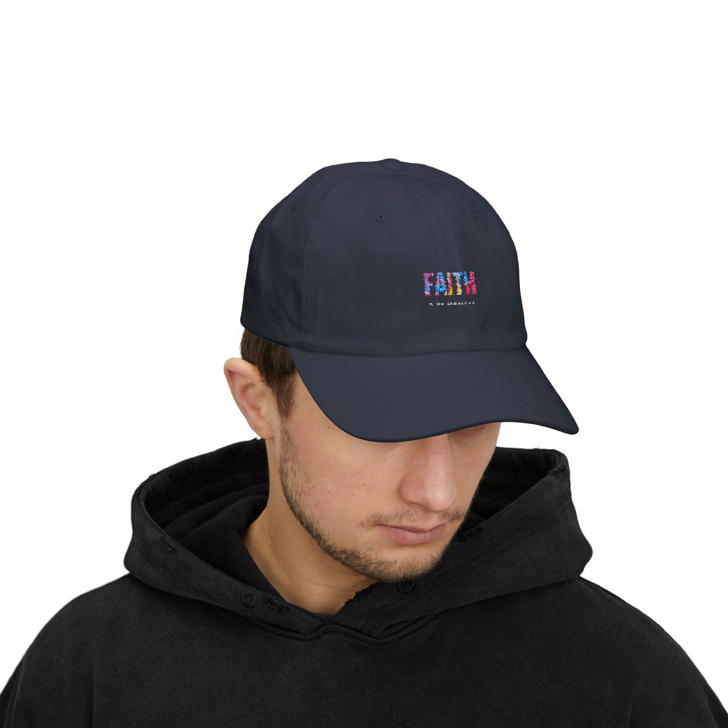 Faith Is My Strategy Dad Cap β Classic Adjustable Baseball Hat for Casual & Streetwear Style