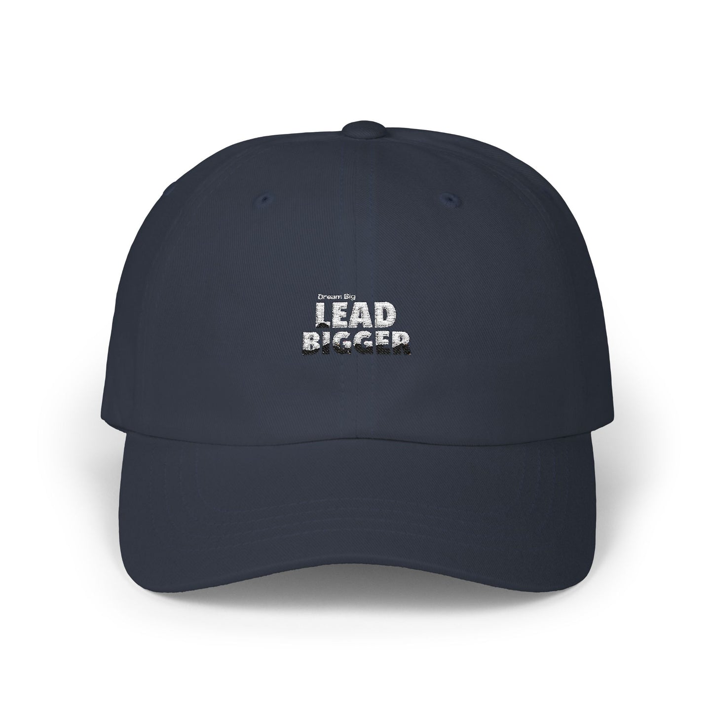 Lead Bigger Dad Cap โ Adjustable Cotton Hat for Casual & Everyday Wear