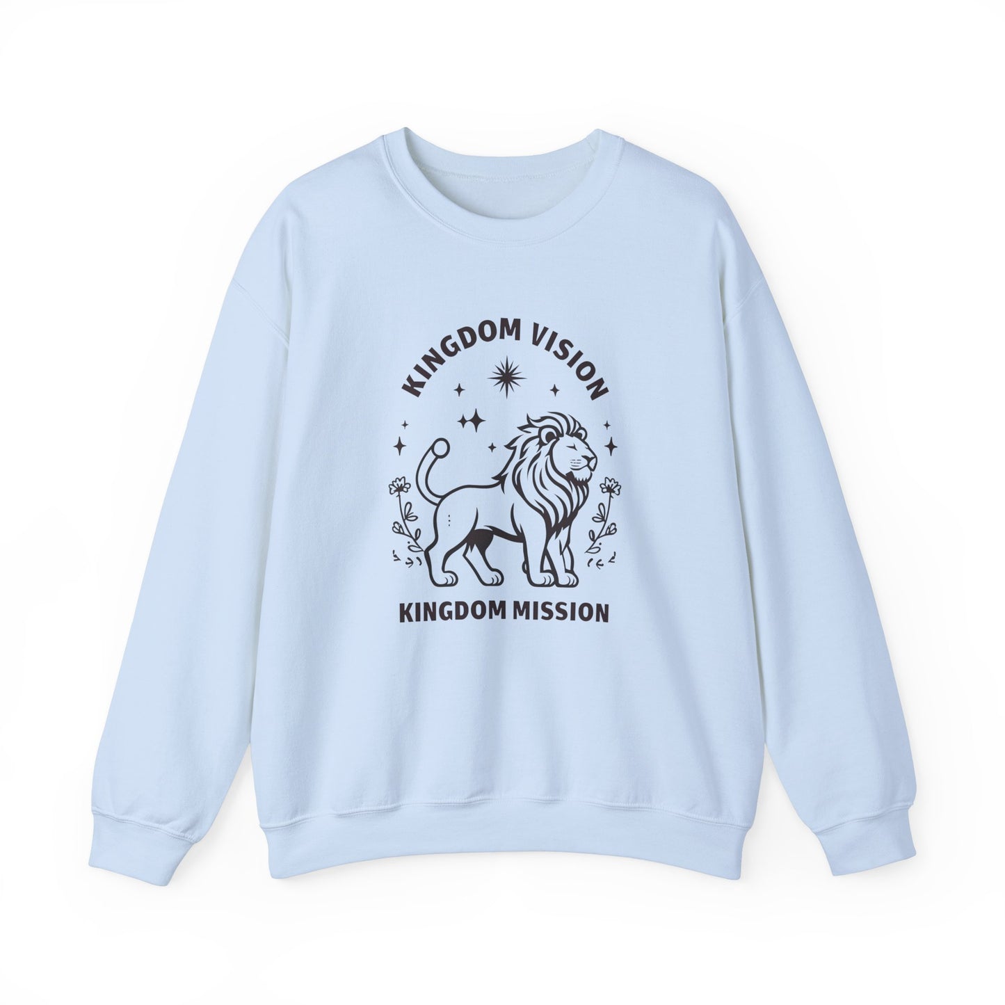 Kingdom Vision Crewneck Sweatshirt – Soft Fleece, Cozy Fit, Everyday Streetwear