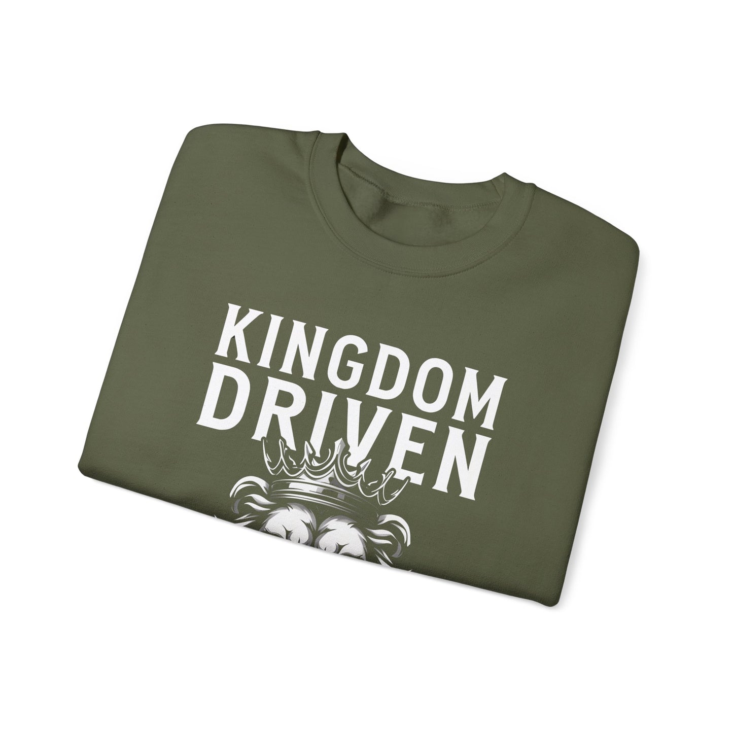 Kingdom Driven Crewneck Sweatshirt – Soft Fleece, Casual Comfort, Everyday Streetwear