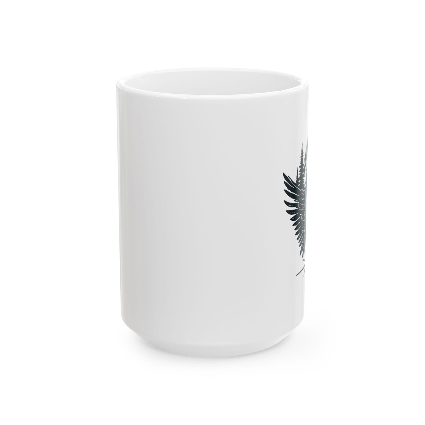 Outdoor Inspired Ceramic Mug – Glossy Finish, 11oz & 15oz, Dishwasher & Microwave Safe