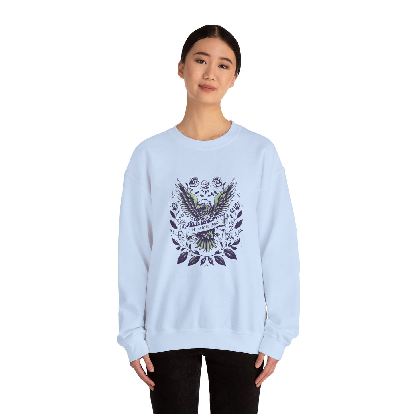 Unisex Heavy Blend Crewneck Sweatshirt – Soft Fleece, Classic Fit, Warm & Durable
