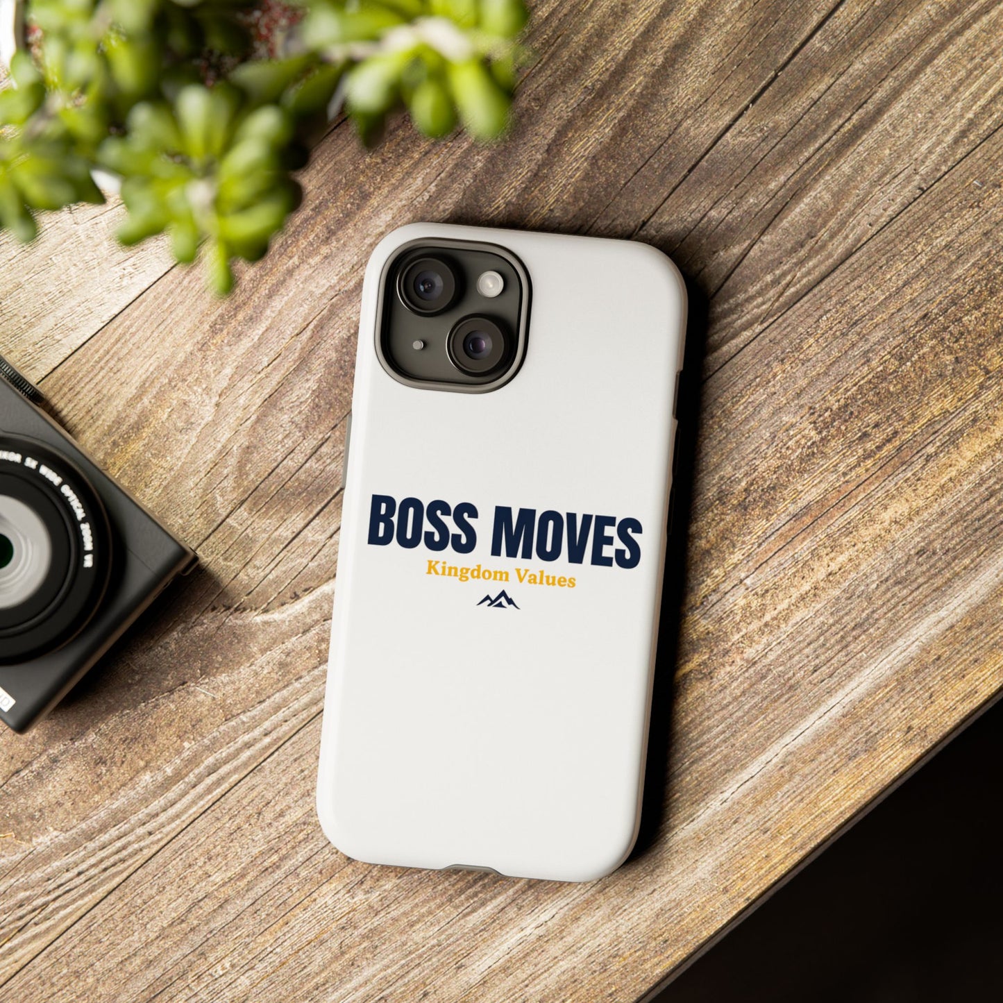 Boss Moves Phone Case - Kingdom Values Design for iPhone 12 to iPhone 16