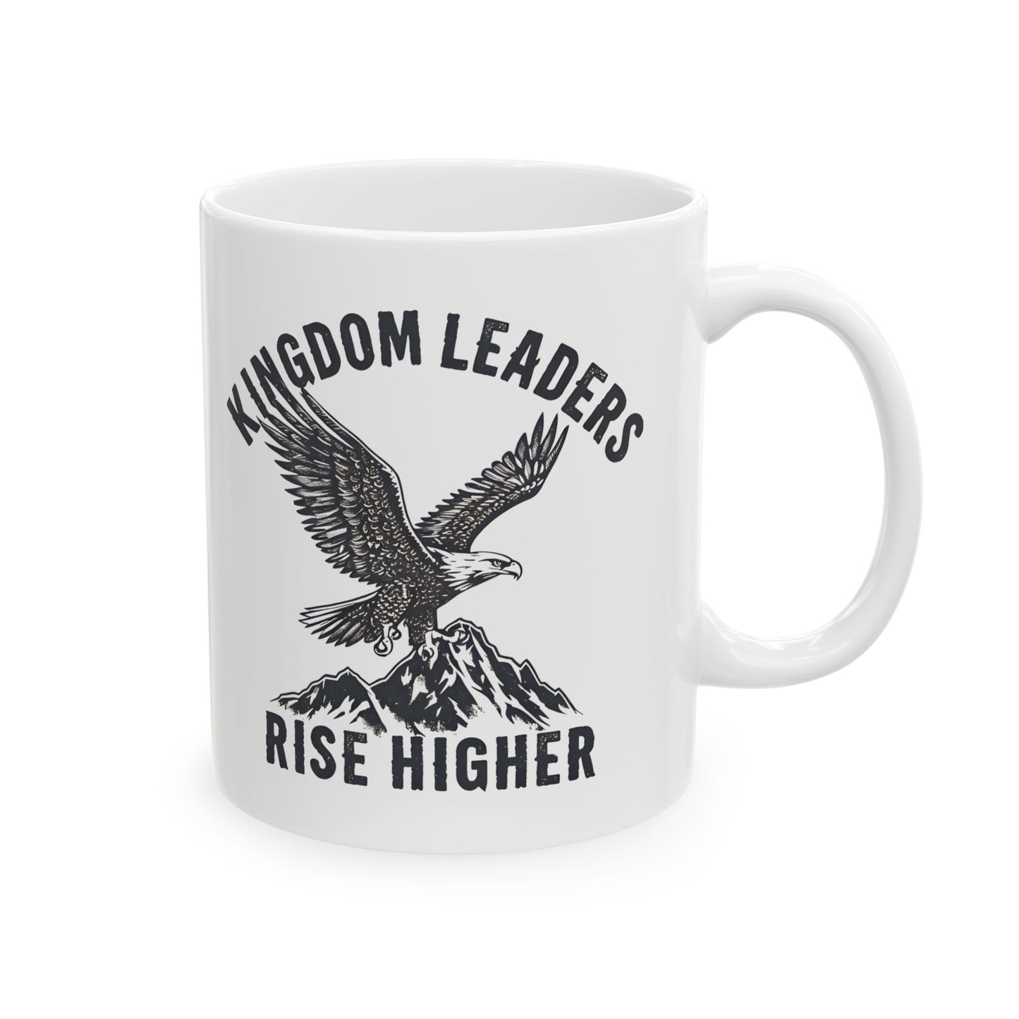 Kingdom Leaders Ceramic Mug – Glossy Finish, 11oz & 15oz, Dishwasher & Microwave Safe