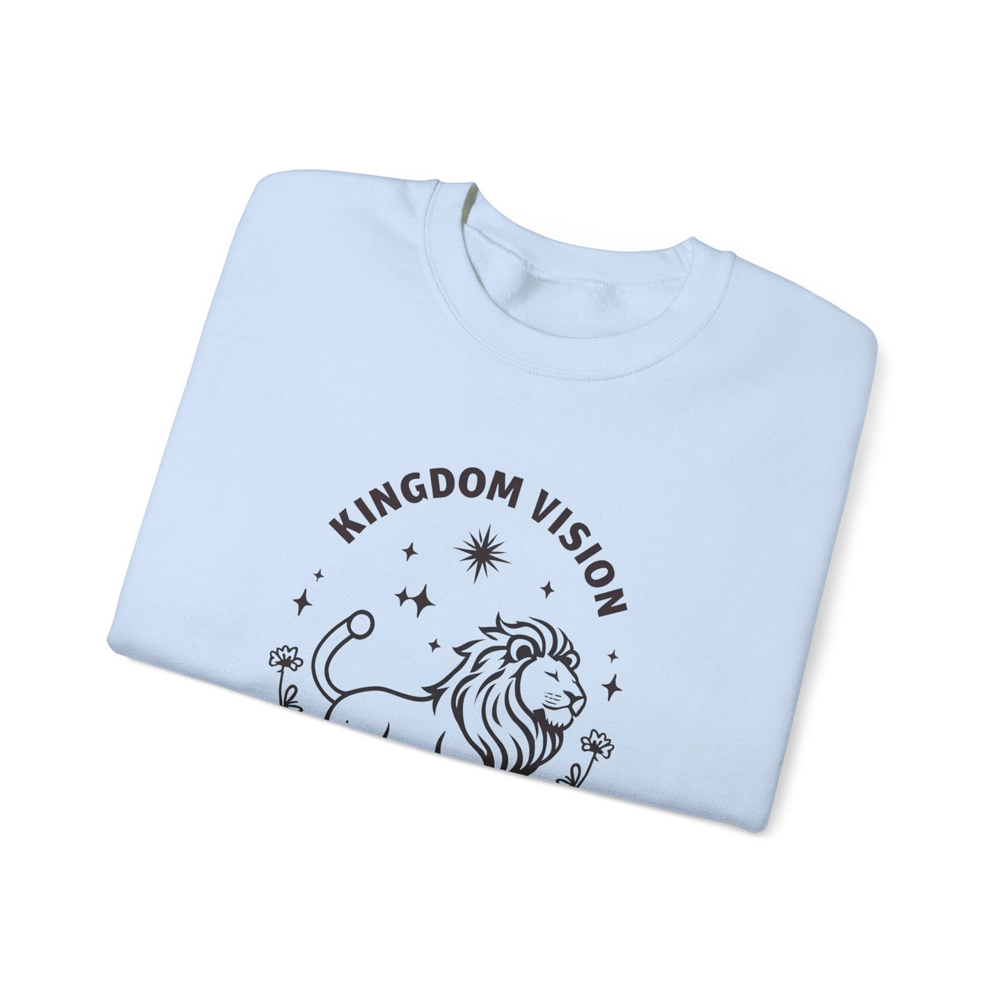 Kingdom Vision Crewneck Sweatshirt – Soft Fleece, Cozy Fit, Everyday Streetwear