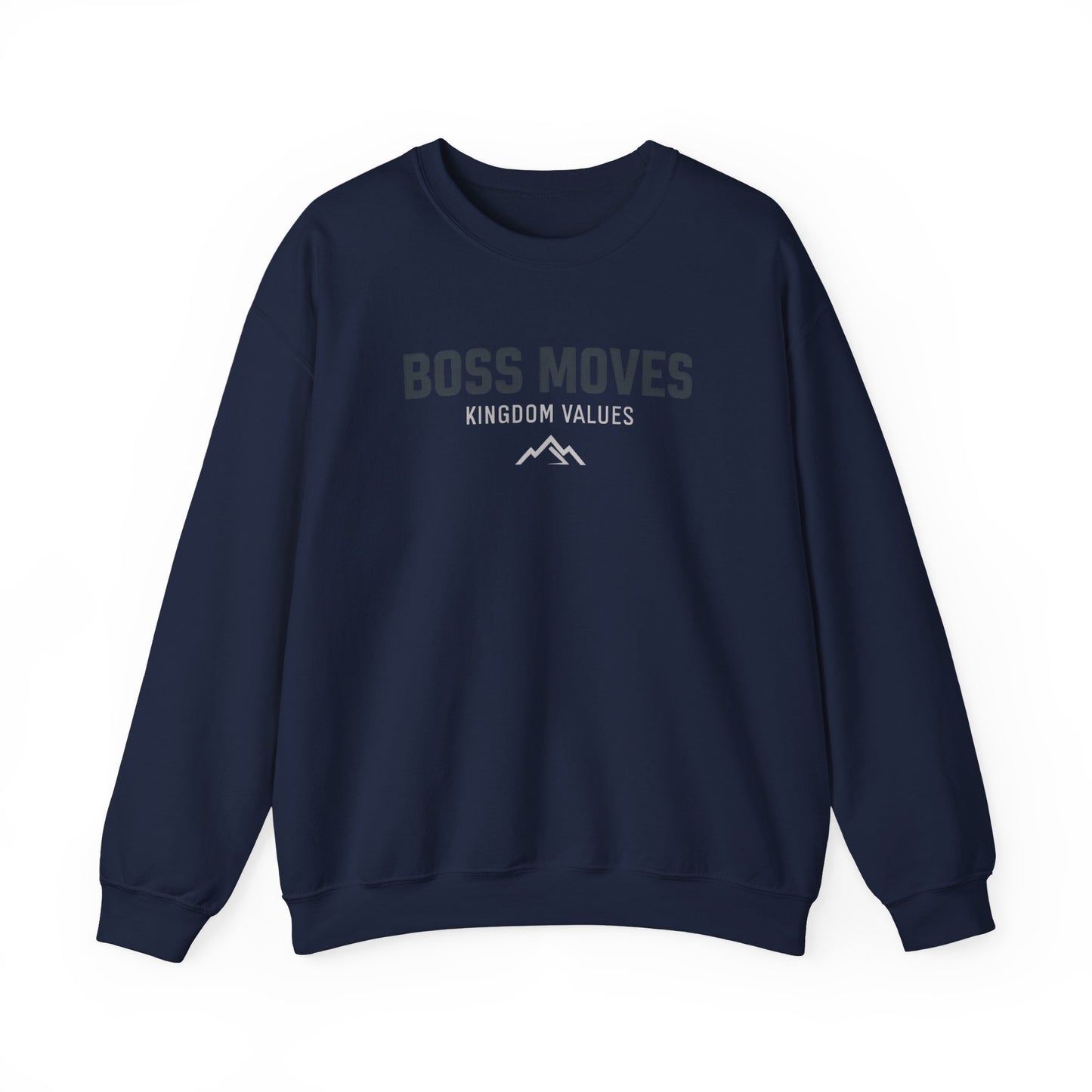 Boss Moves Crewneck Sweatshirt – Soft & Cozy Unisex Pullover for Casual & Streetwear Style