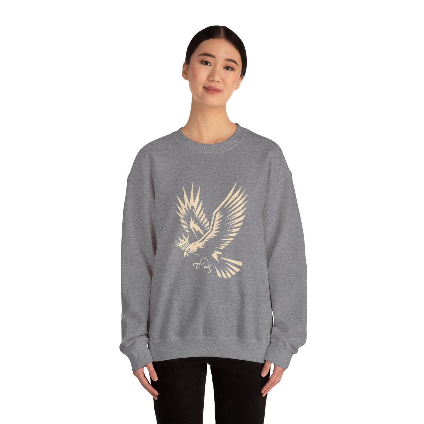 Unisex Heavy Blend Crewneck Sweatshirt – Soft Fleece, Classic Fit, Warm & Durable