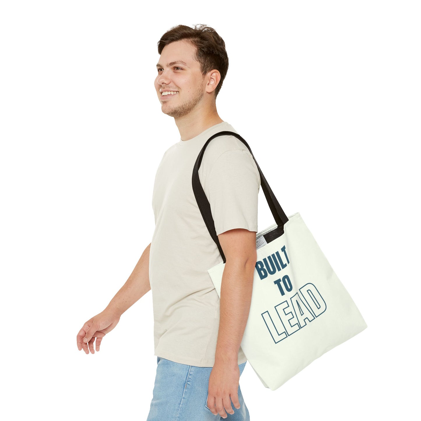 Built to Lead Durable Everyday Tote Bag – Spacious, Lightweight & Versatile for Work, Gym & Travel