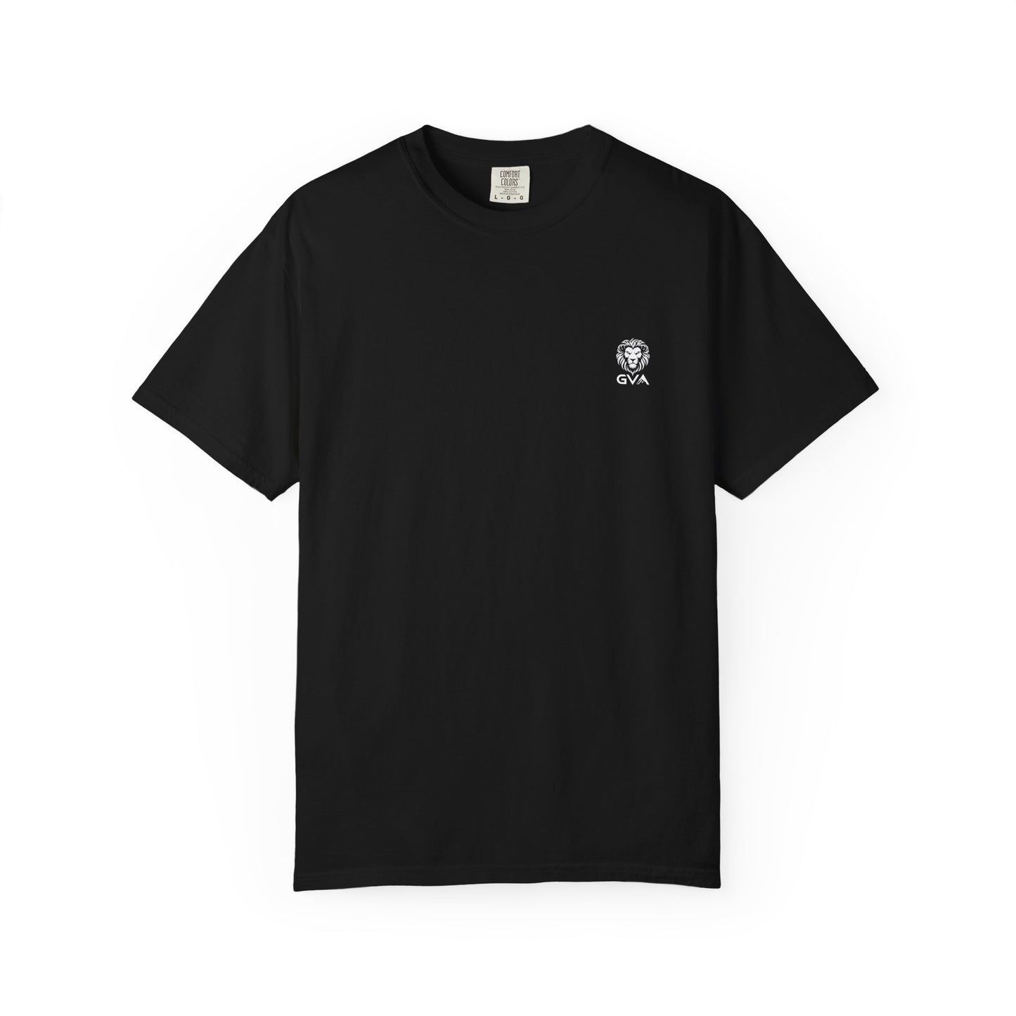 GVA Alpha Presence Unisex T-Shirt – Soft Garment-Dyed Cotton Tee for Festivals, Chill Days, Gifts, and Summer Vibes