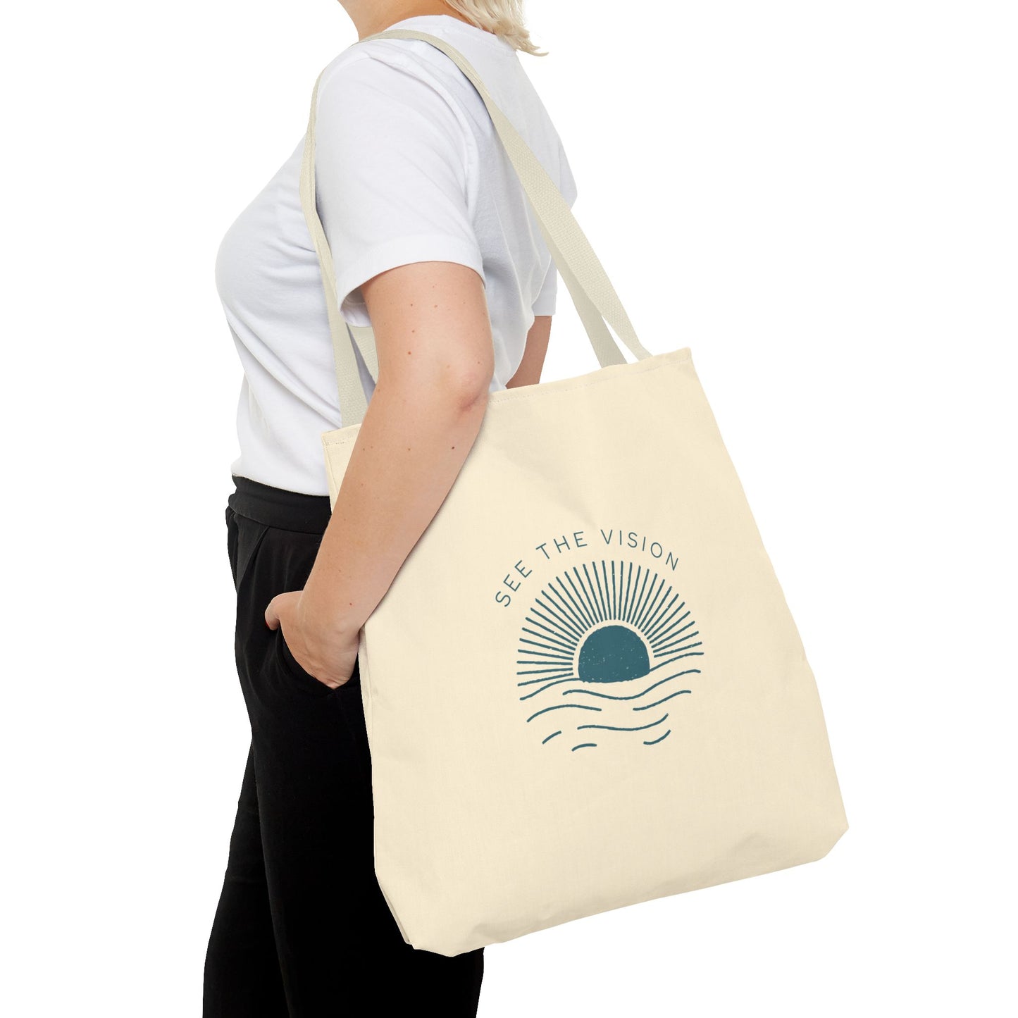 See The Vision Durable Everyday Tote Bag – Spacious, Lightweight & Versatile Carryall