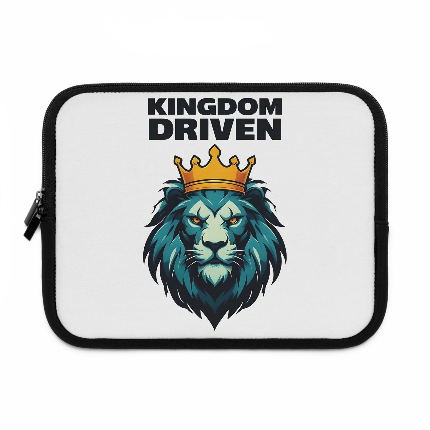 Kingdom Driven Laptop Sleeve – Water-Resistant Neoprene, Dual Zipper, Protective & Lightweight