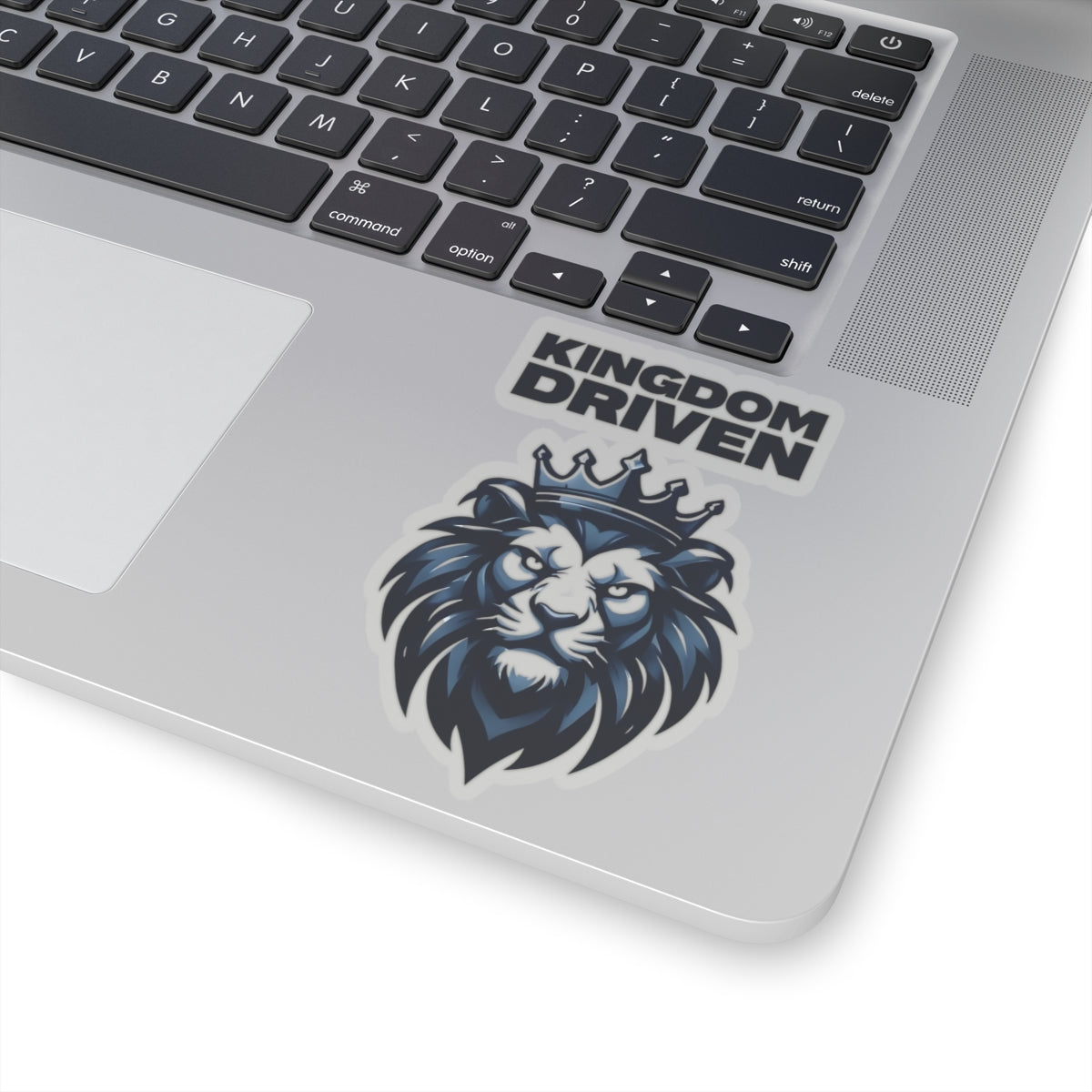 Kingdom Driven Design Sticker – Durable Kiss-Cut, Glossy Finish, Scratch-Resistant