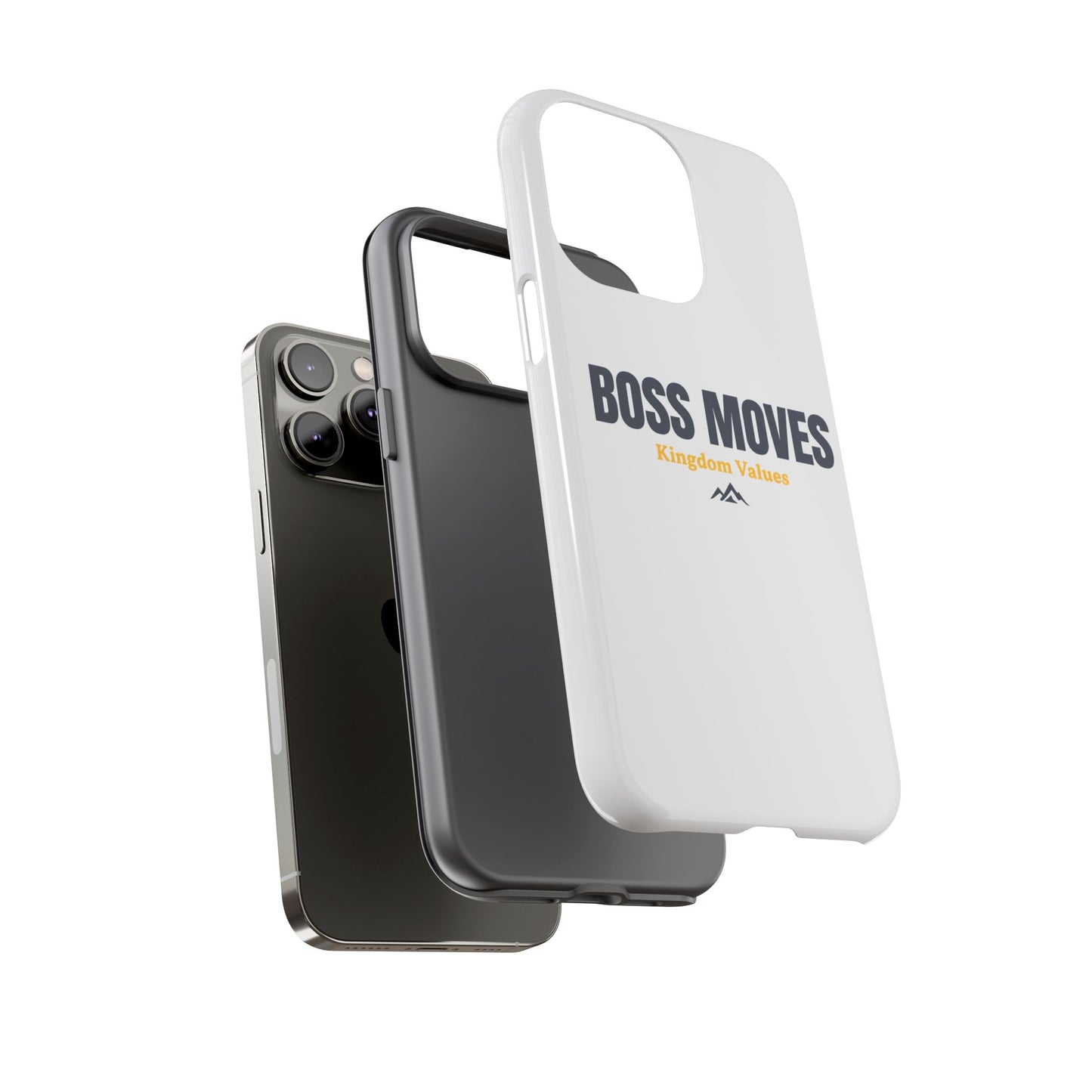 Boss Moves Phone Case - Kingdom Values Design for iPhone 12 to iPhone 16