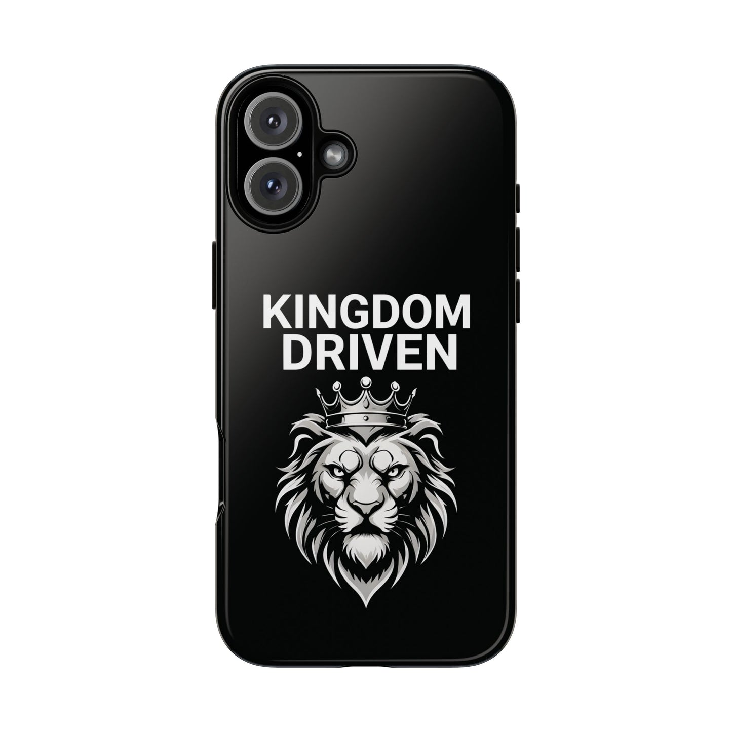 Kingdom Driven Phone Case - Royal Lion Design for iPhone 12 to iPhone 16