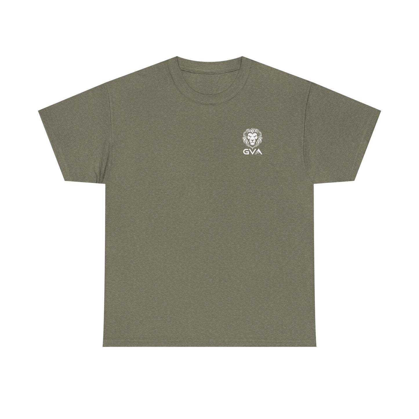 GVA Unisex Heavy Cotton T-Shirt – Durable, Soft Fabric, Everyday Casual Wear