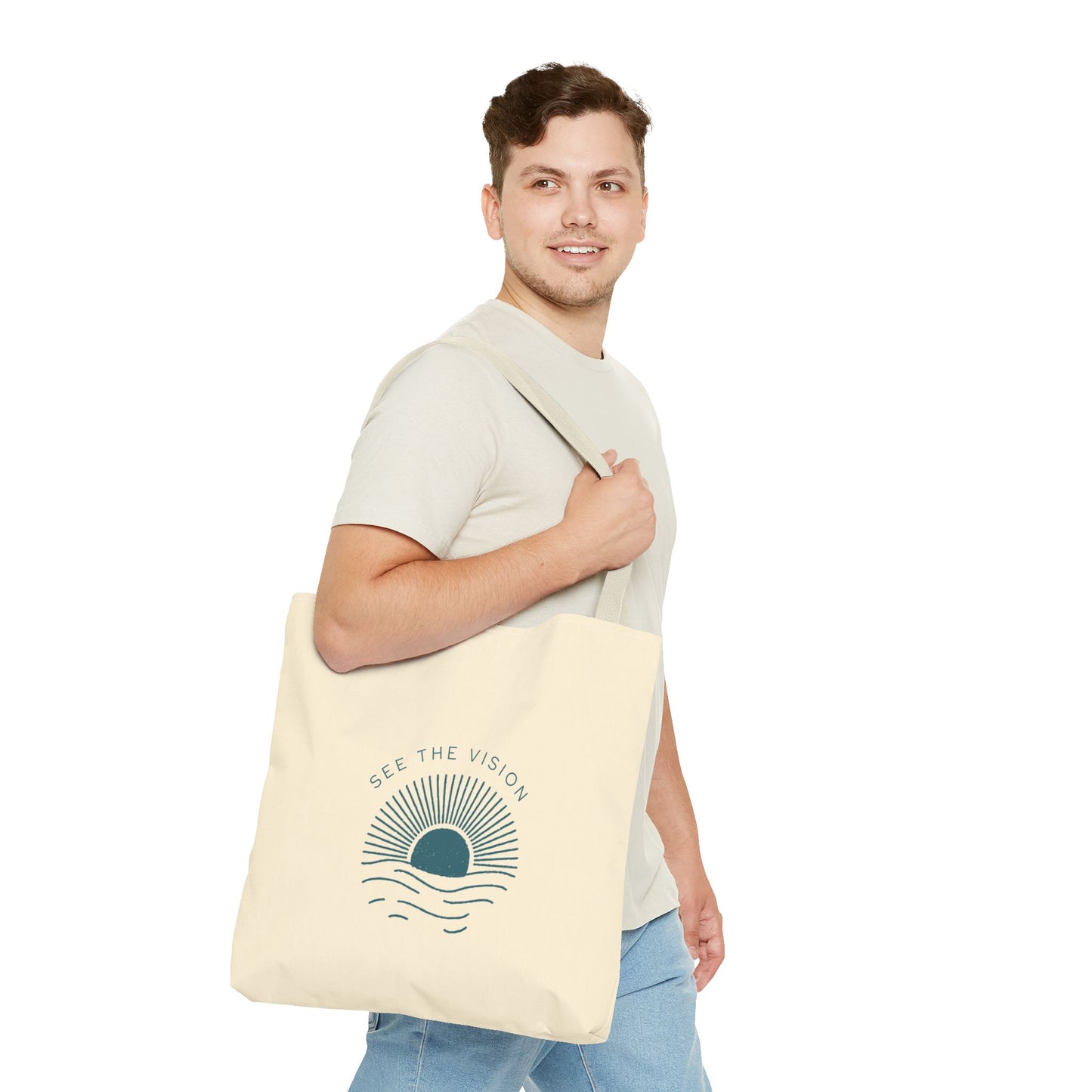 See The Vision Durable Everyday Tote Bag – Spacious, Lightweight & Versatile Carryall