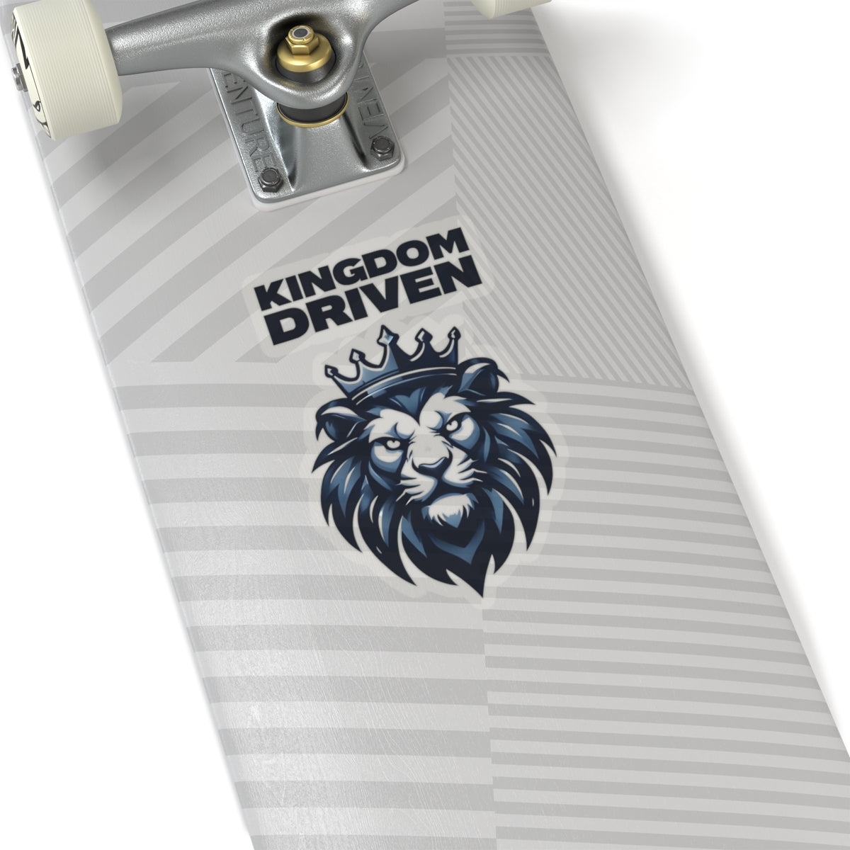 Kingdom Driven Design Sticker – Durable Kiss-Cut, Glossy Finish, Scratch-Resistant