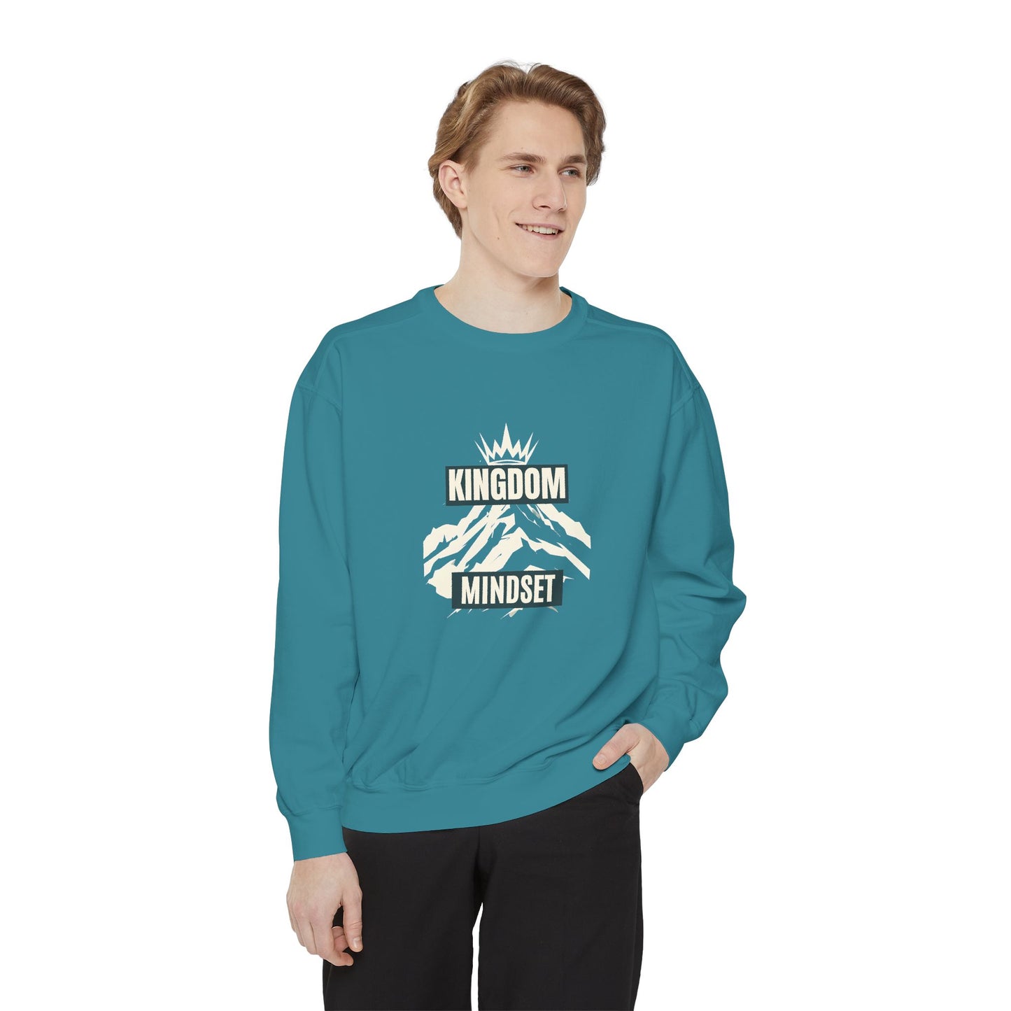 Kingdom Mindset Unisex Heavyweight Sweatshirt – Soft, Warm & Durable for Everyday Comfort