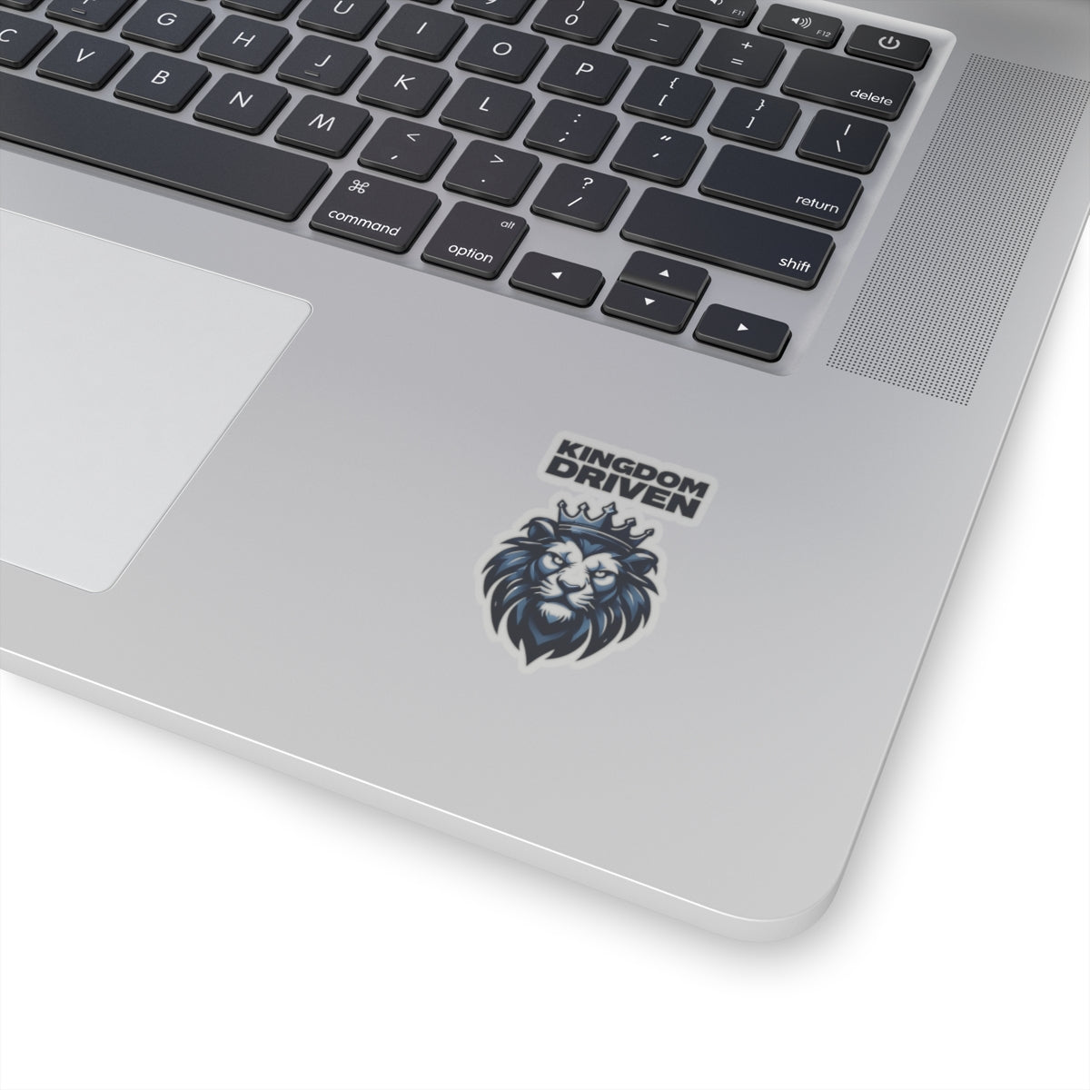 Kingdom Driven Design Sticker – Durable Kiss-Cut, Glossy Finish, Scratch-Resistant
